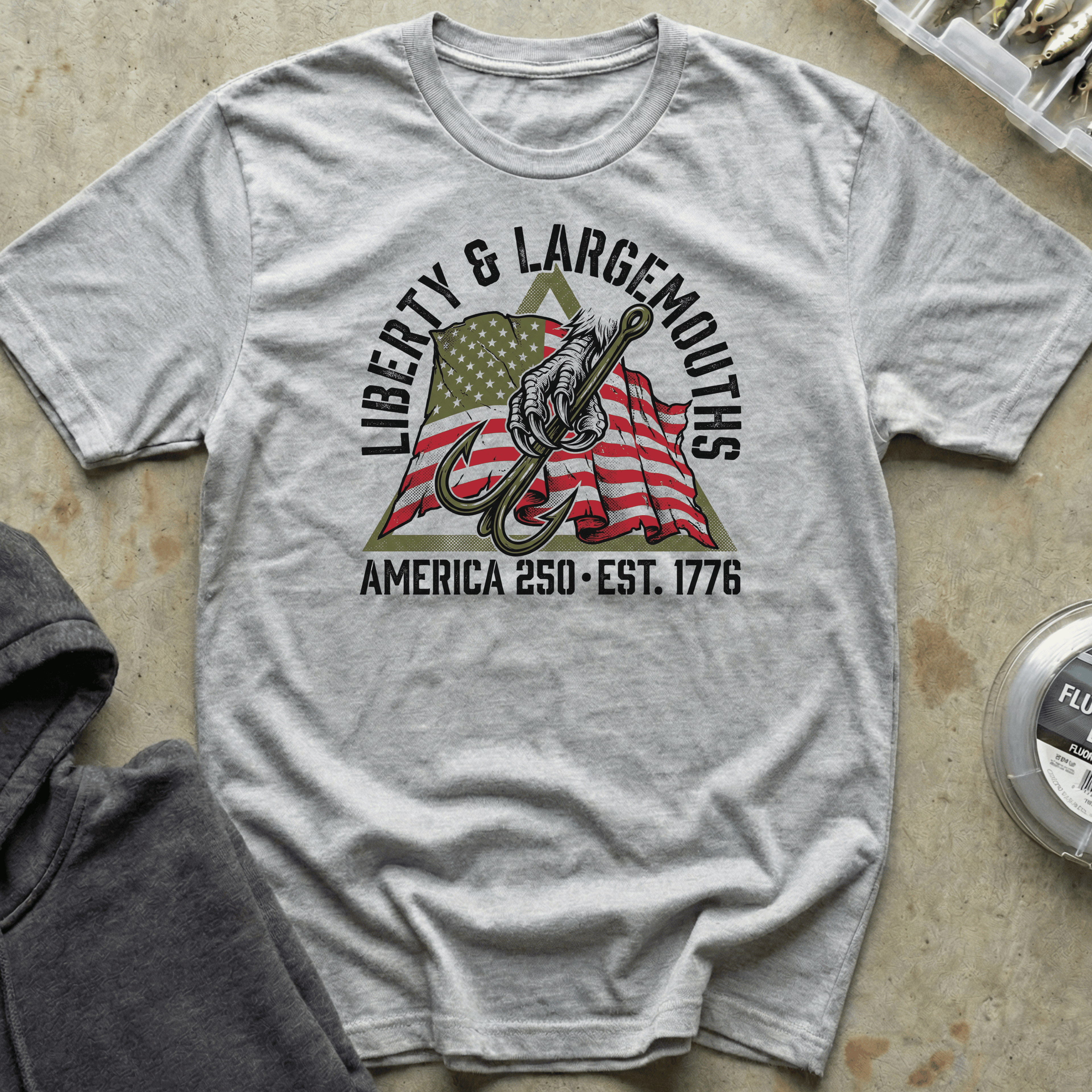 Liberty & Largemouths Tee