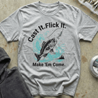 Cast It. Flick It. Tee