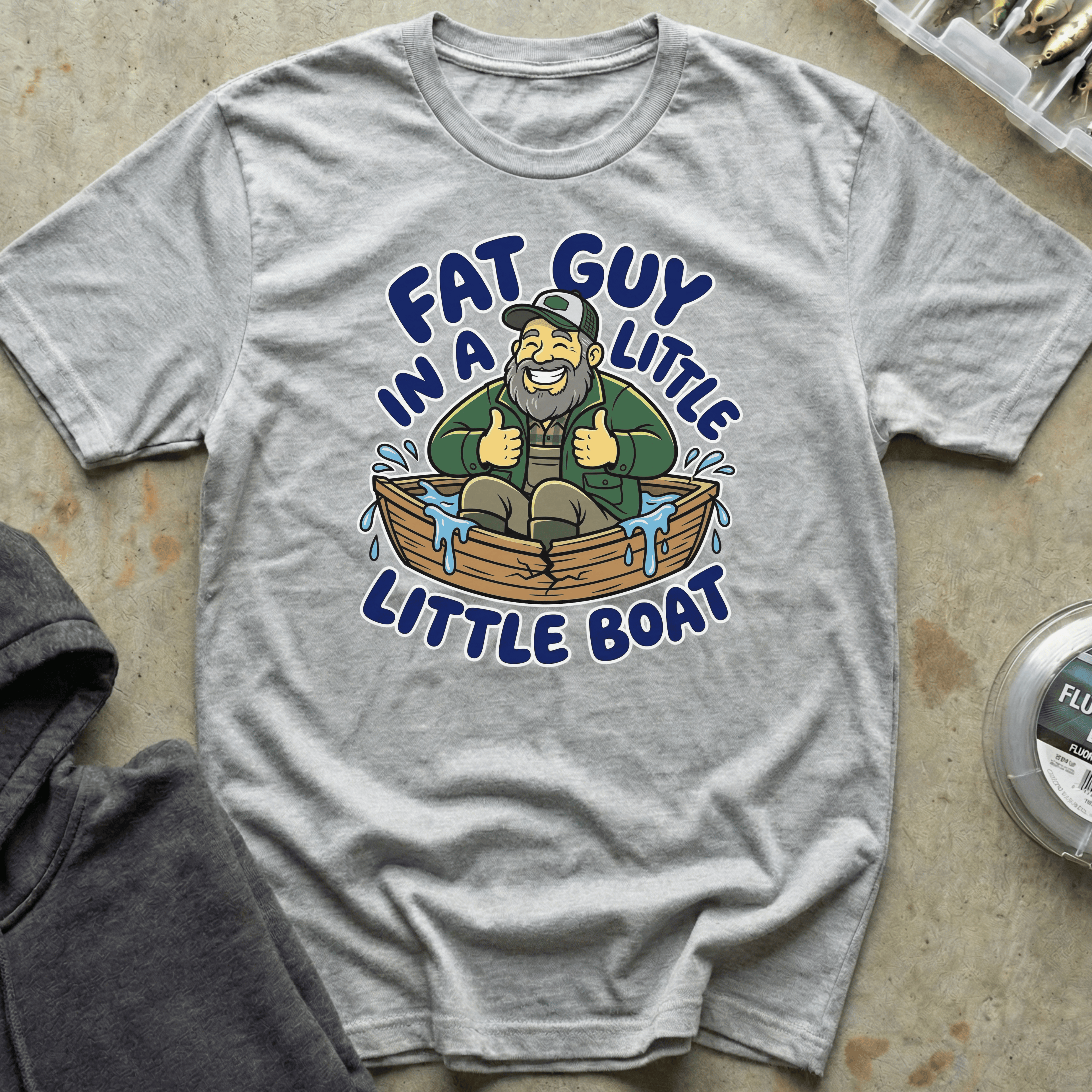 Fat Guy Little Boat Tee