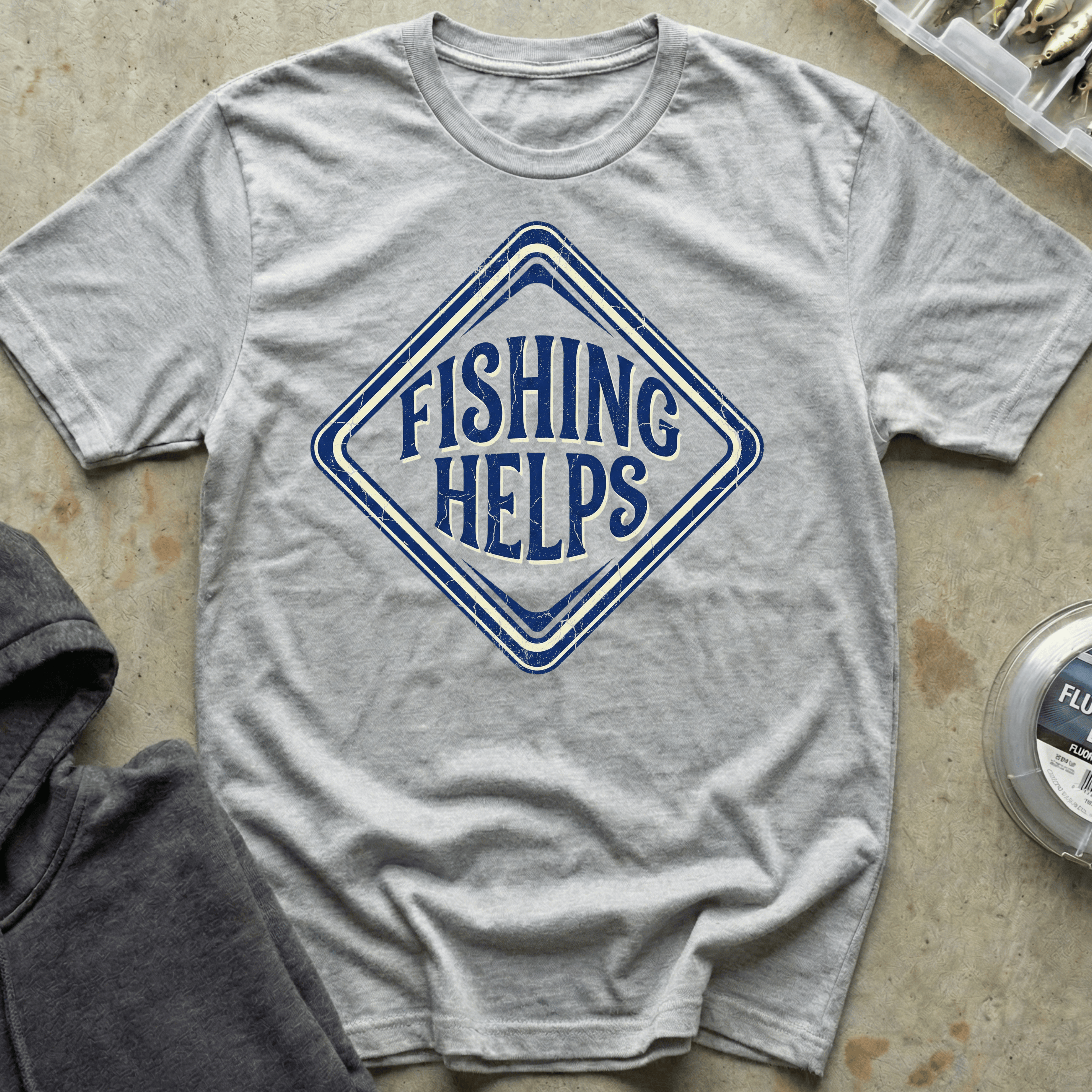 Fishing Helps Tee