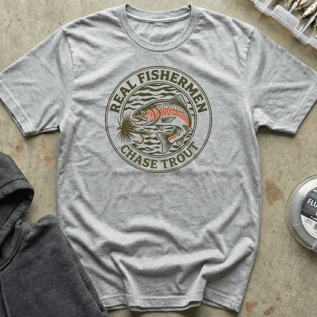 Real Fishermen Chase Trout II Tee