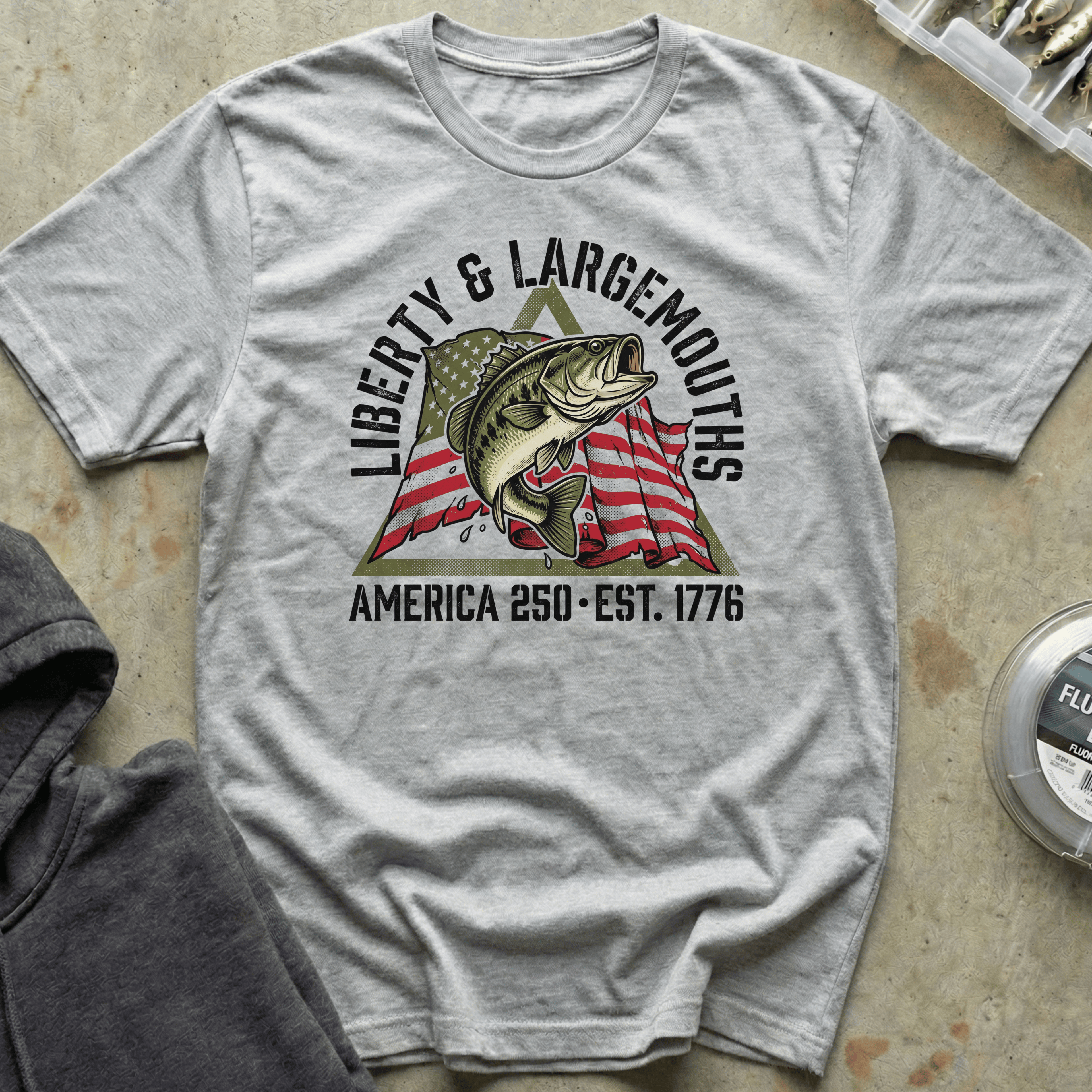 Liberty and Largemouths Tee