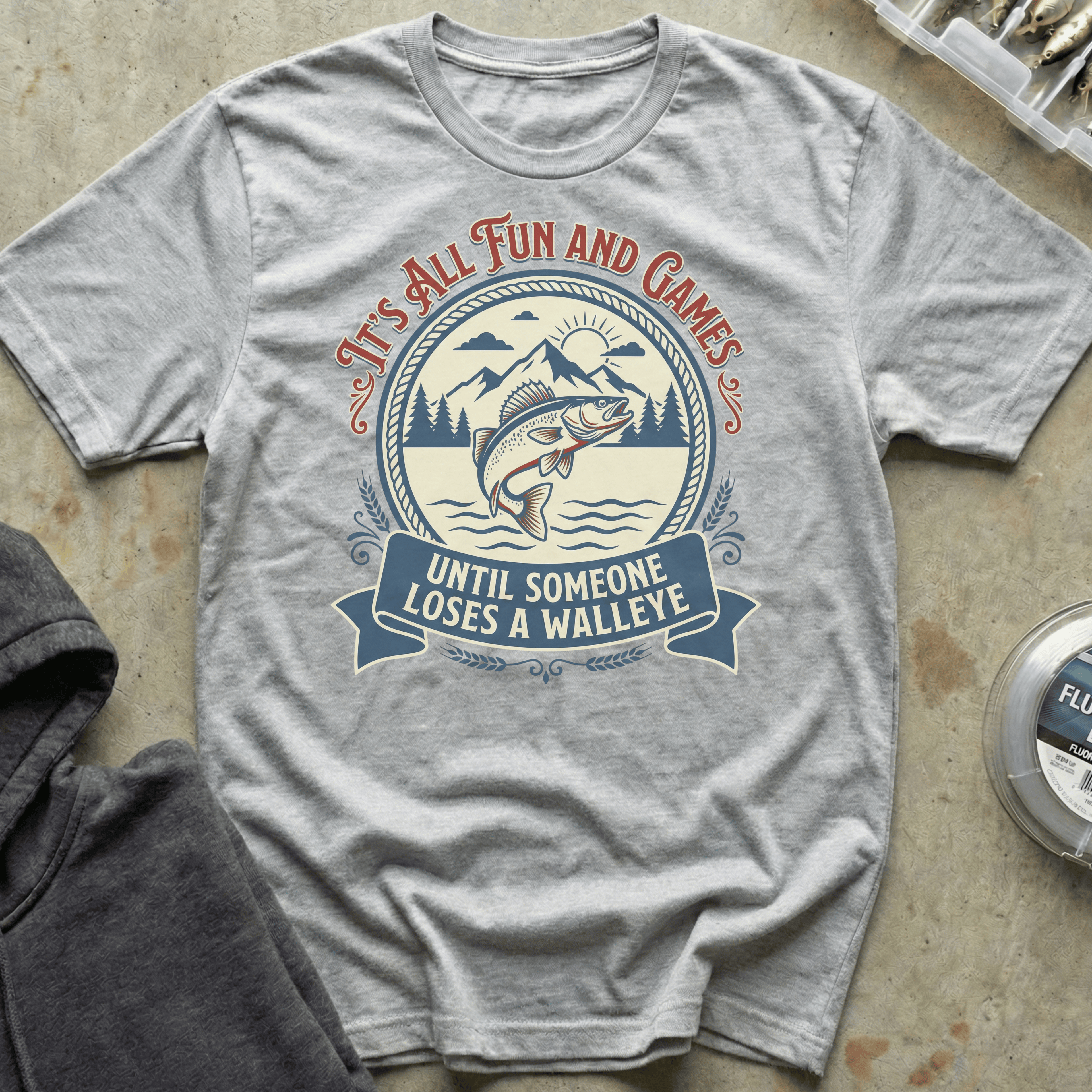 Lose A Walleye Tee