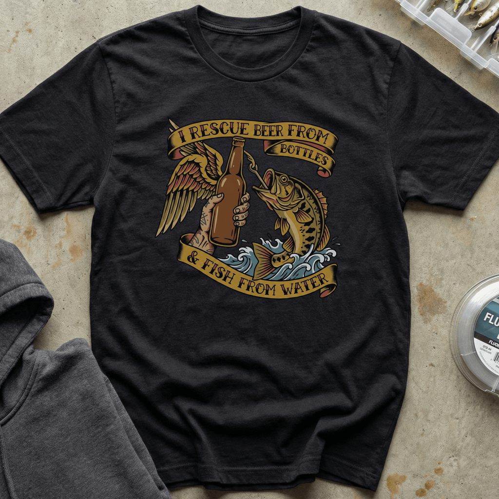 Rescue Beer & Fish III Tee