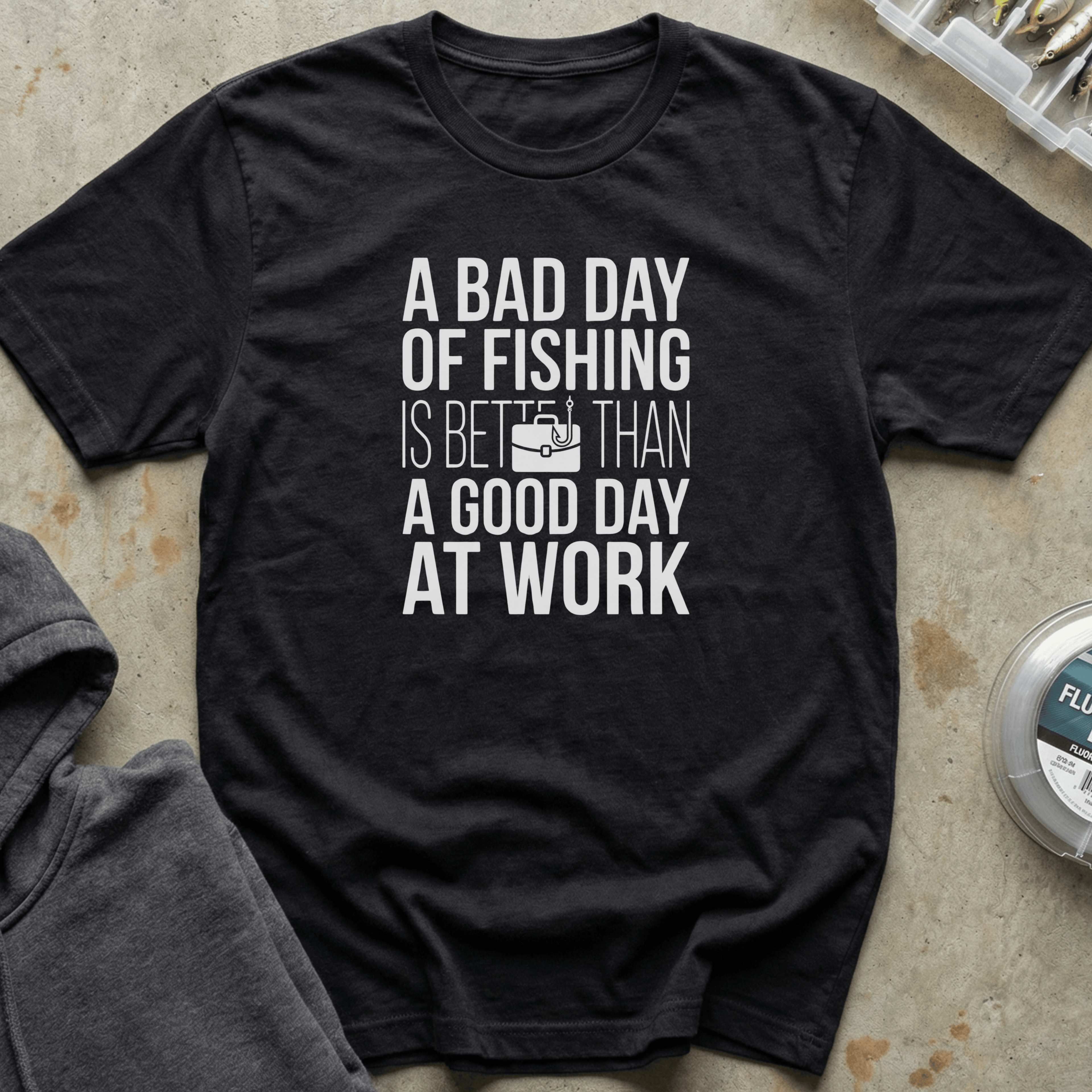 A Bad Day Fishing Tee