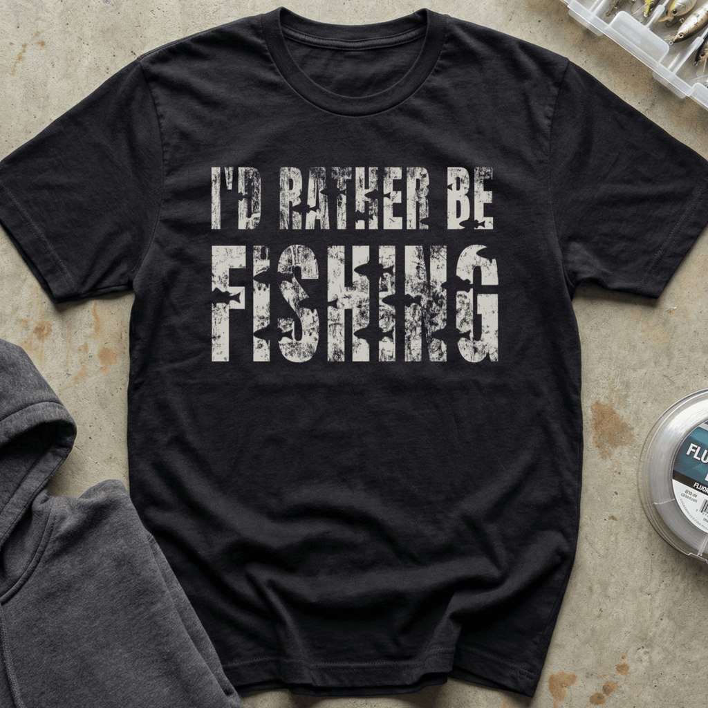Rather Be Fishing Tee II
