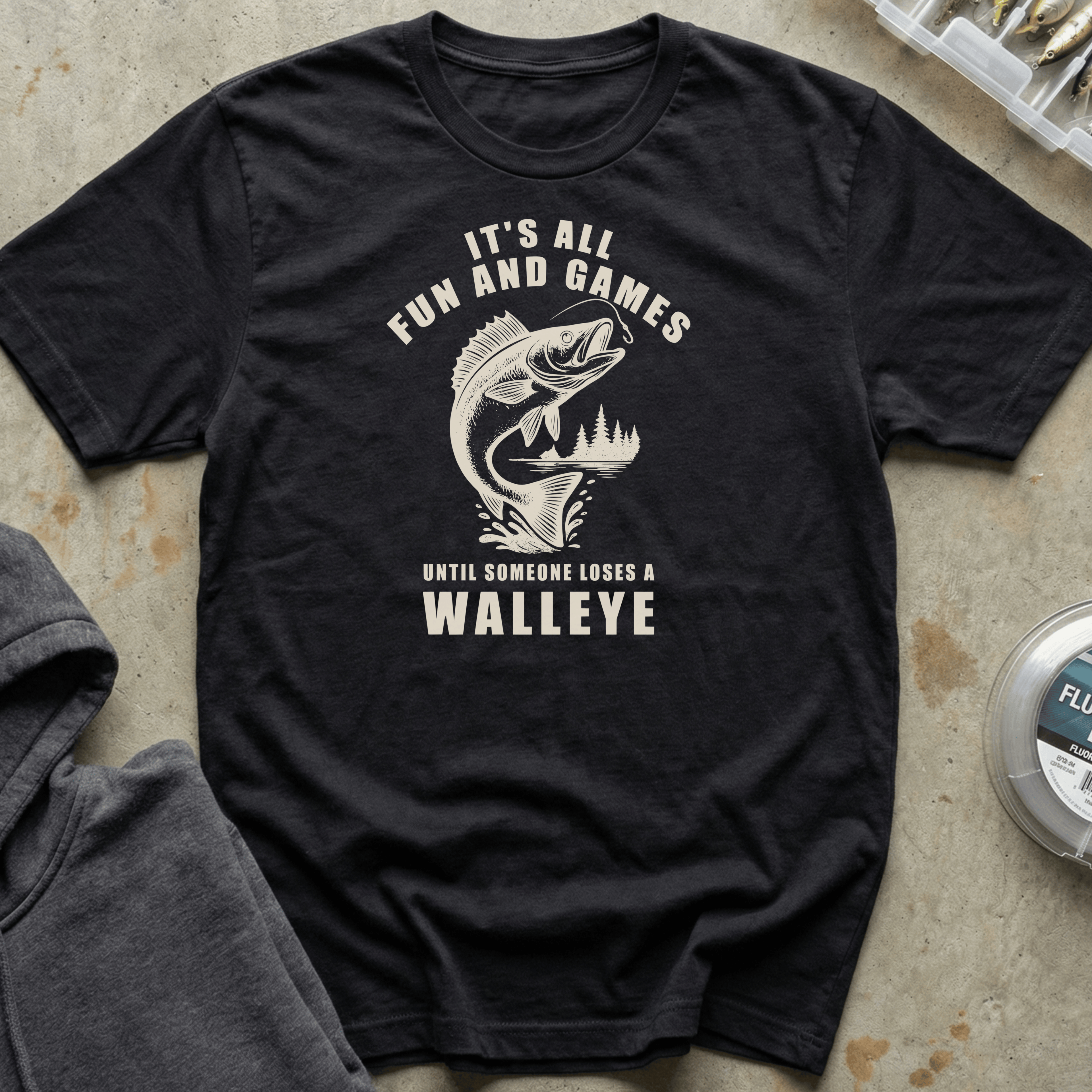 Loses a Walleye Tee