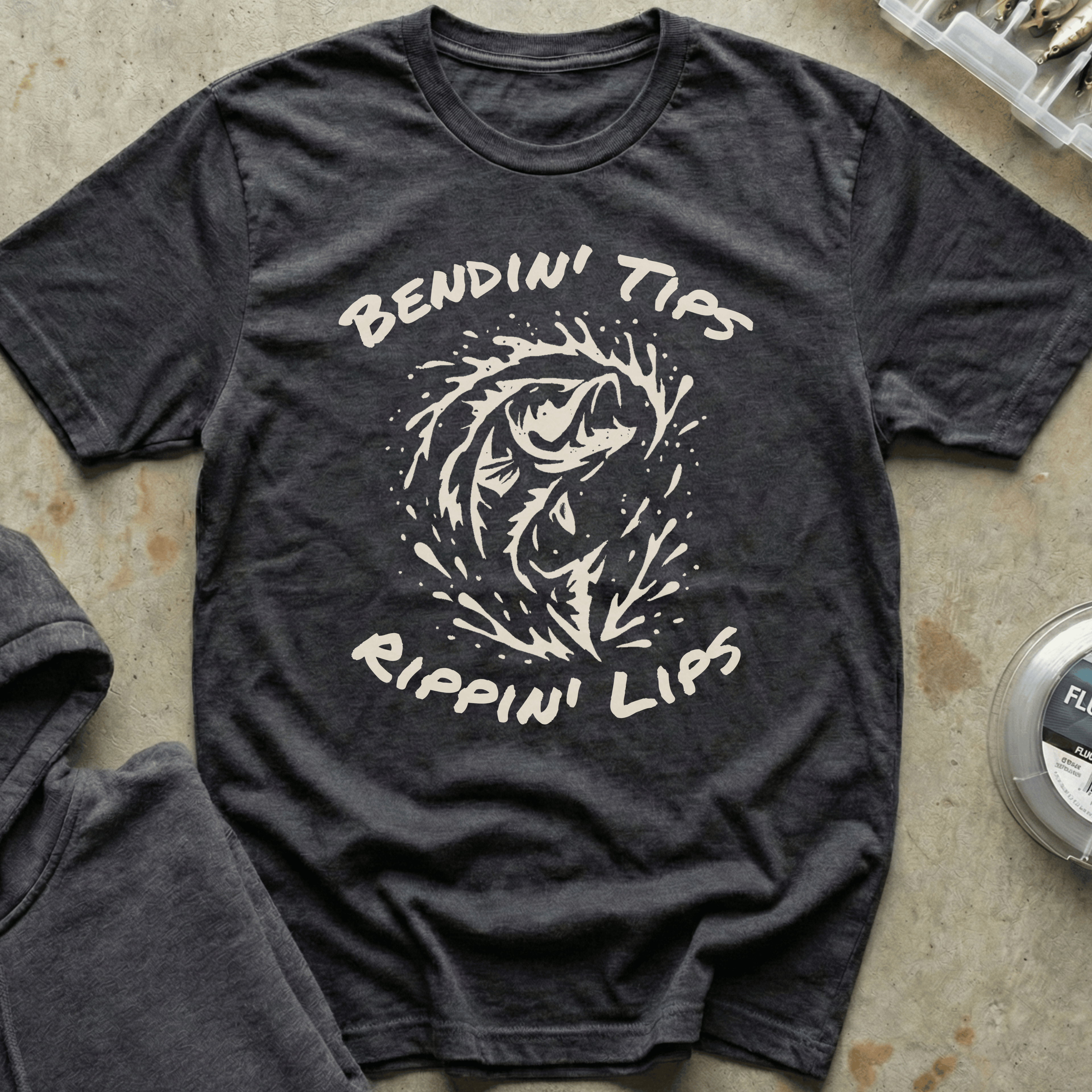 Bendin Tips, Rippin Lips Tee