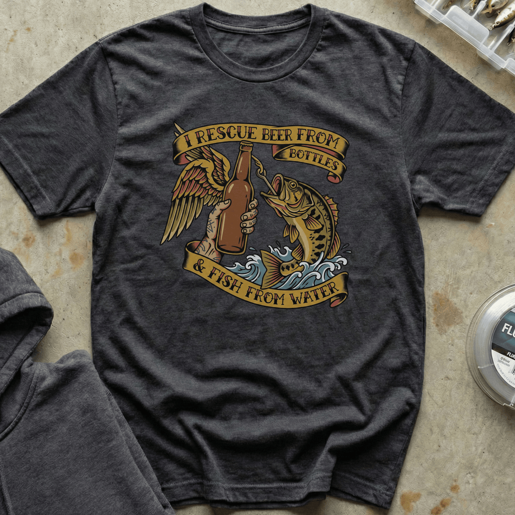 Rescue Beer & Fish III Tee
