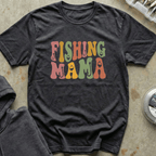 Fishing Mama Retro Tee