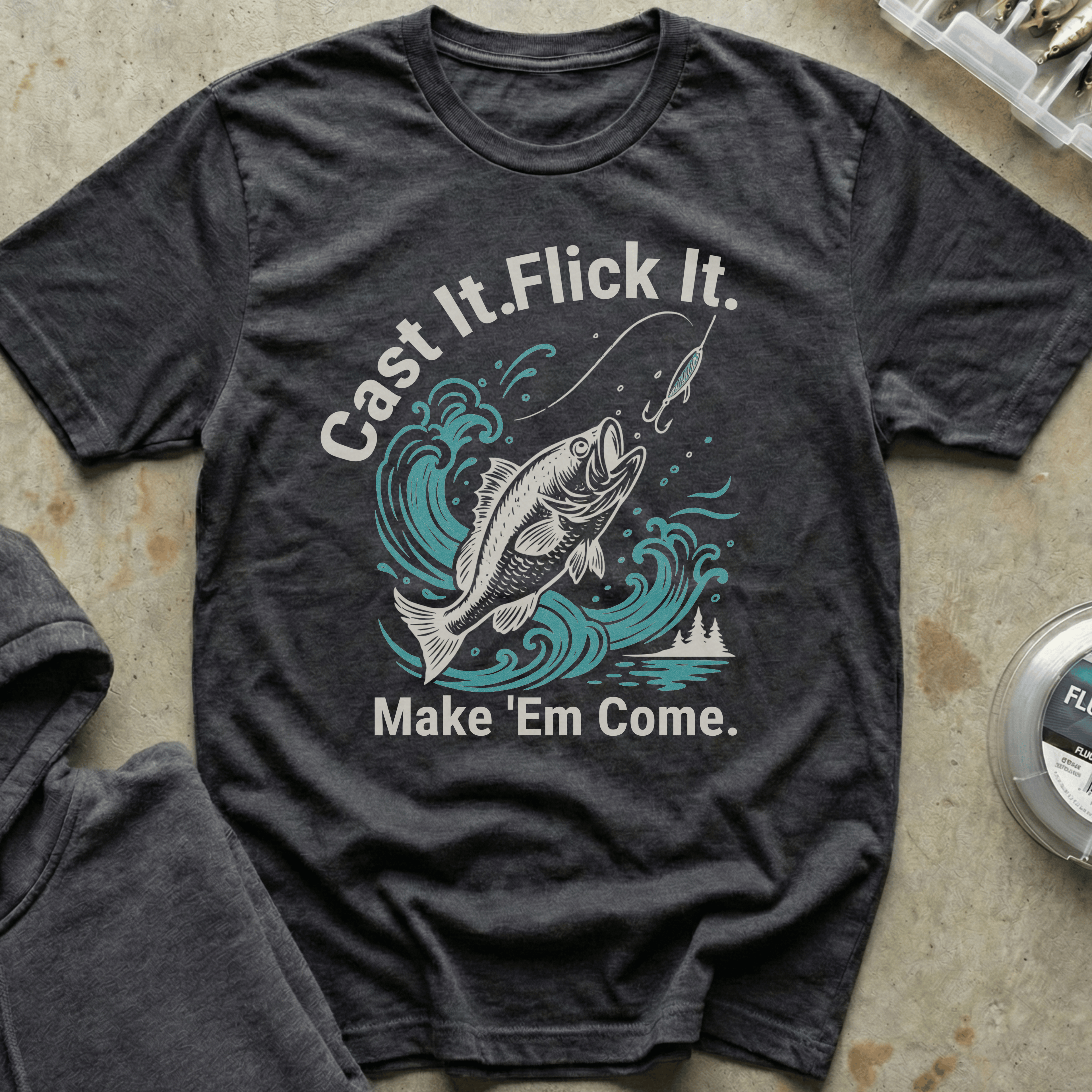 Cast It. Flick It. Tee