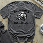 Real Fishermen: Count Casts Tee