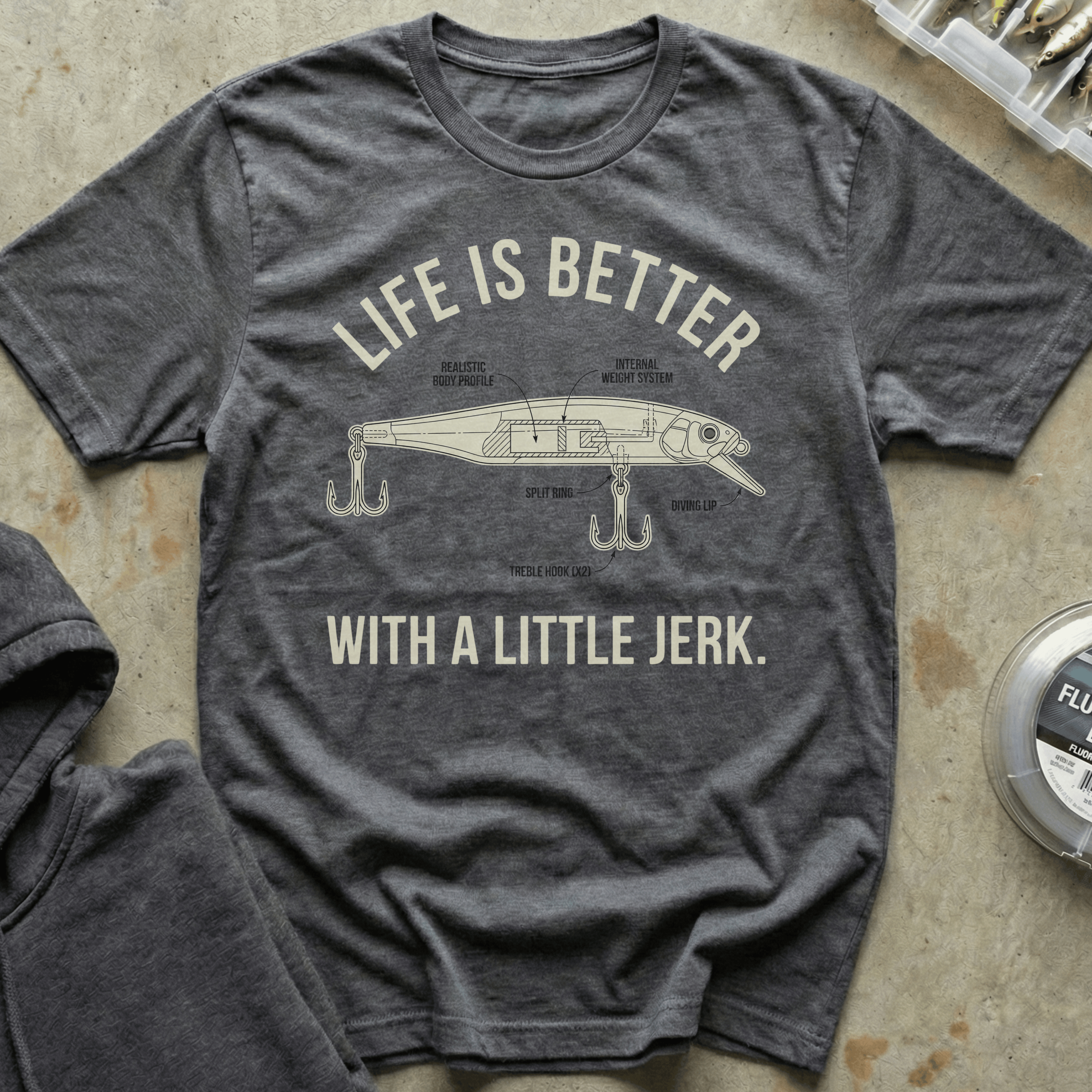 Life Is Better With Jerk Tee