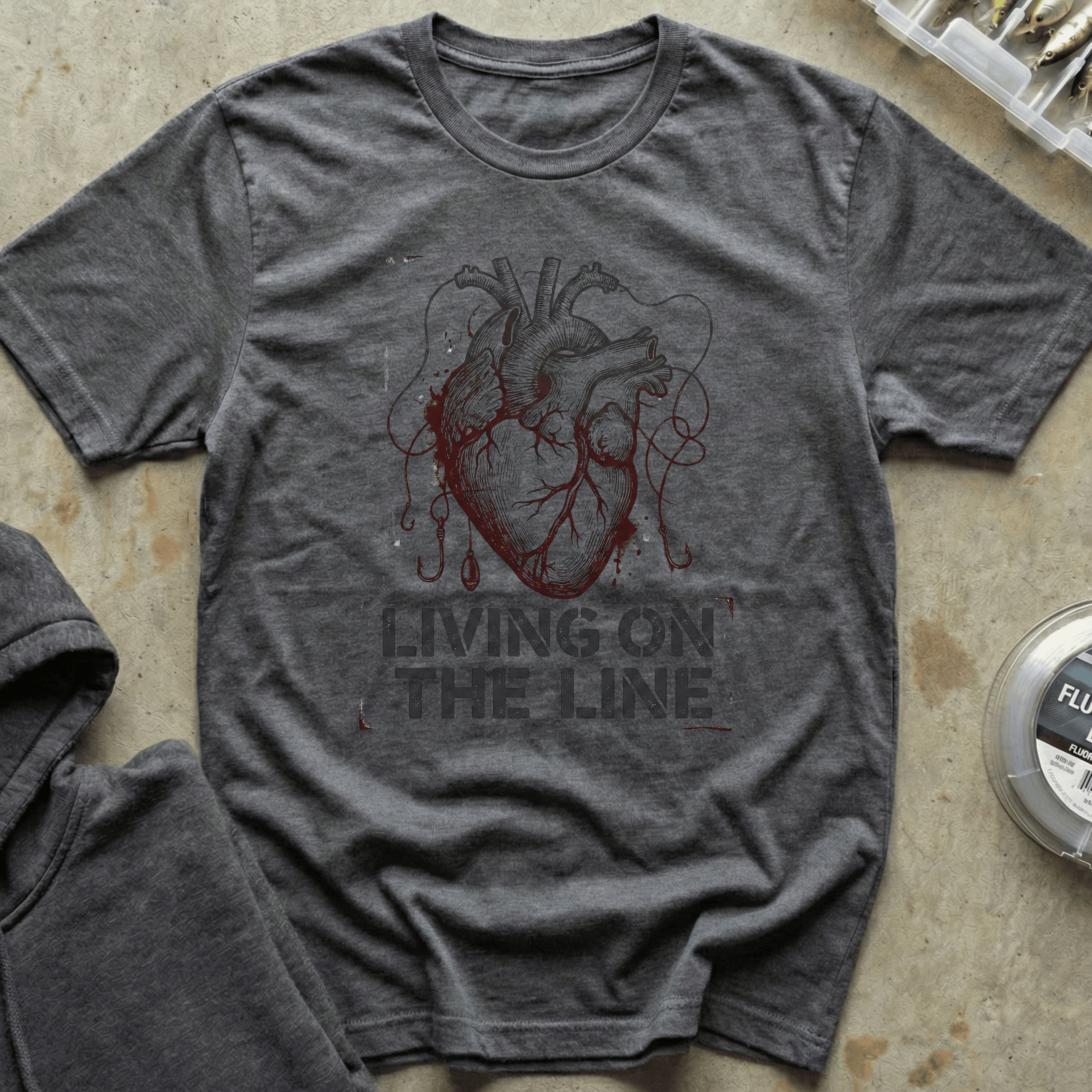 Living on the Line Tee