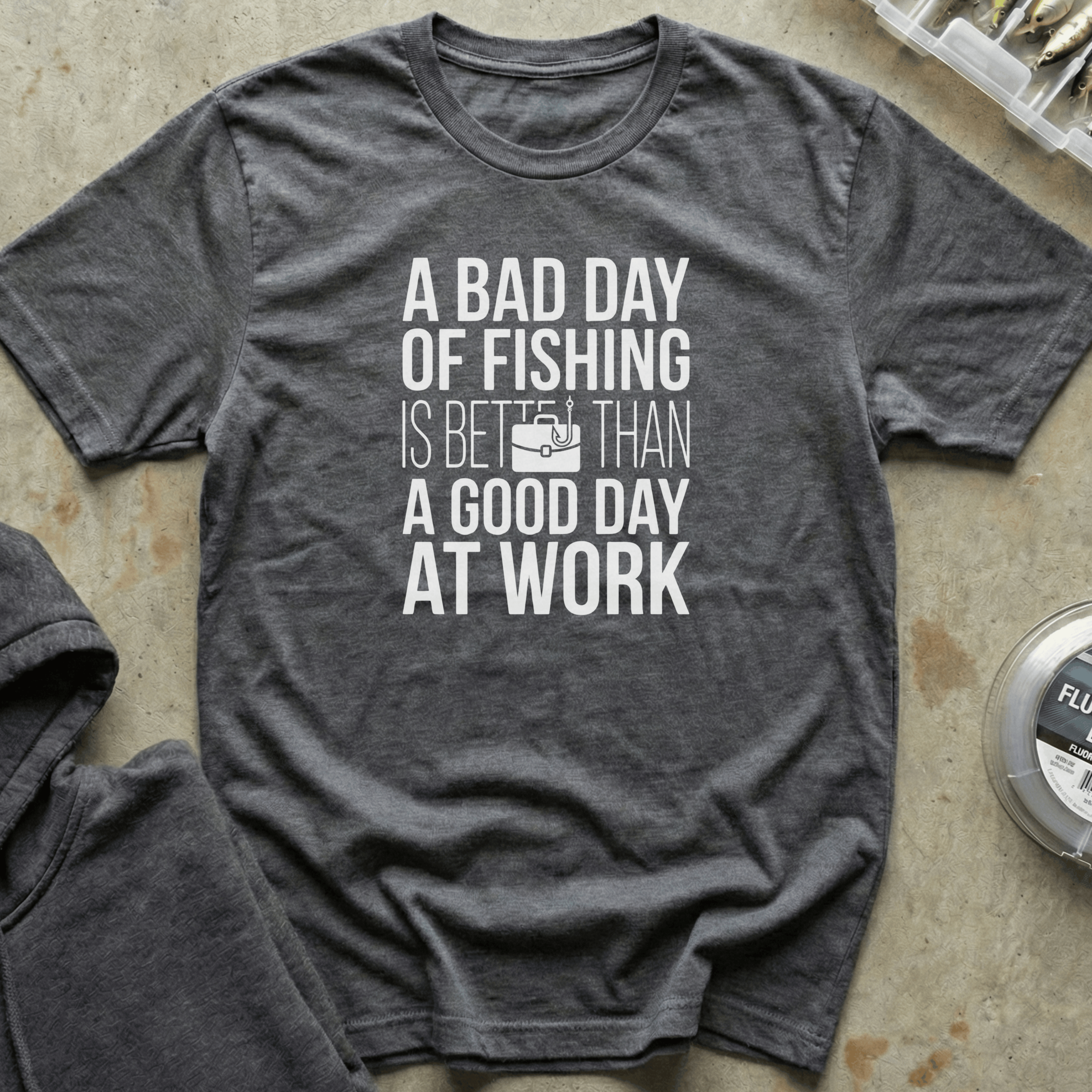 A Bad Day Fishing Tee