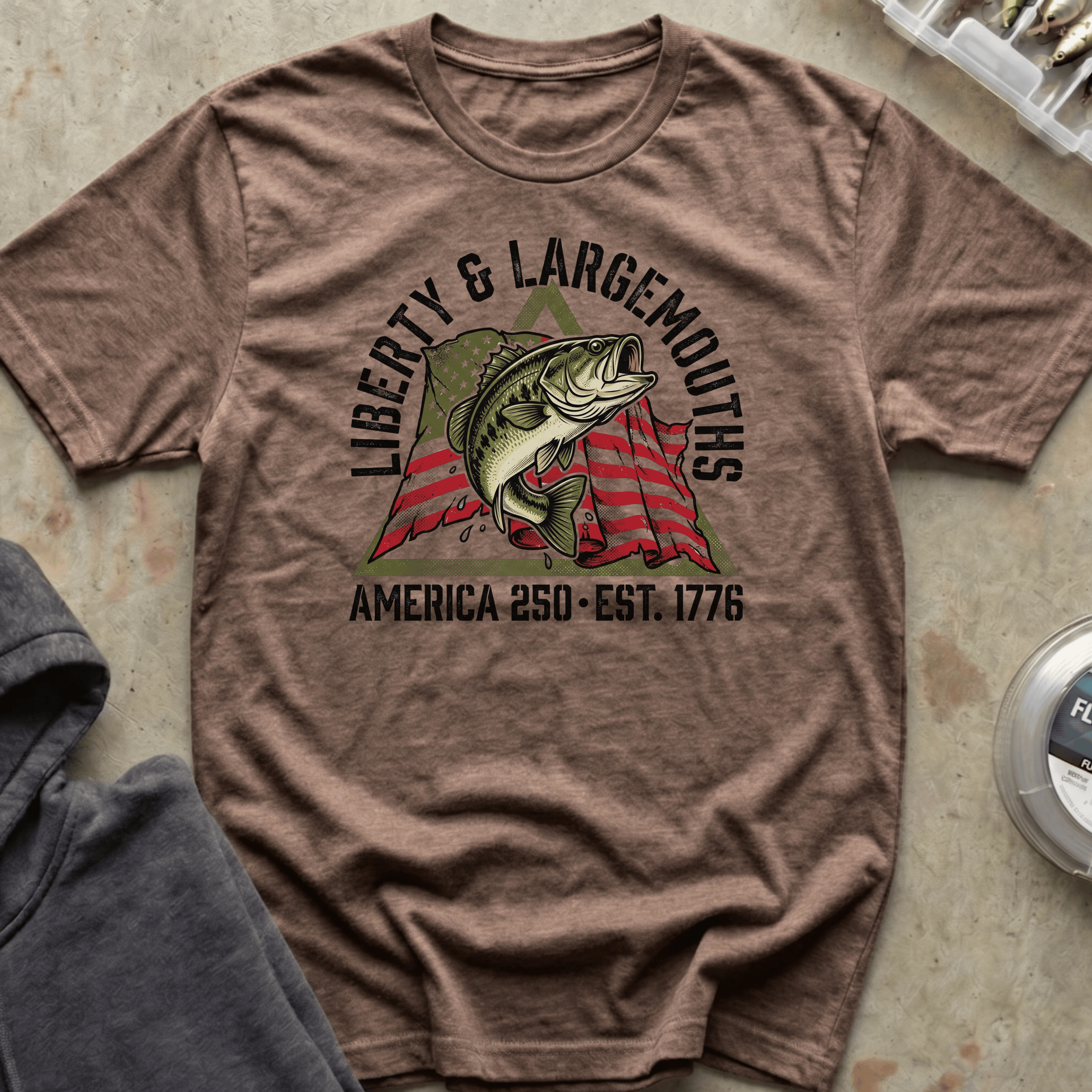 Liberty and Largemouths Tee
