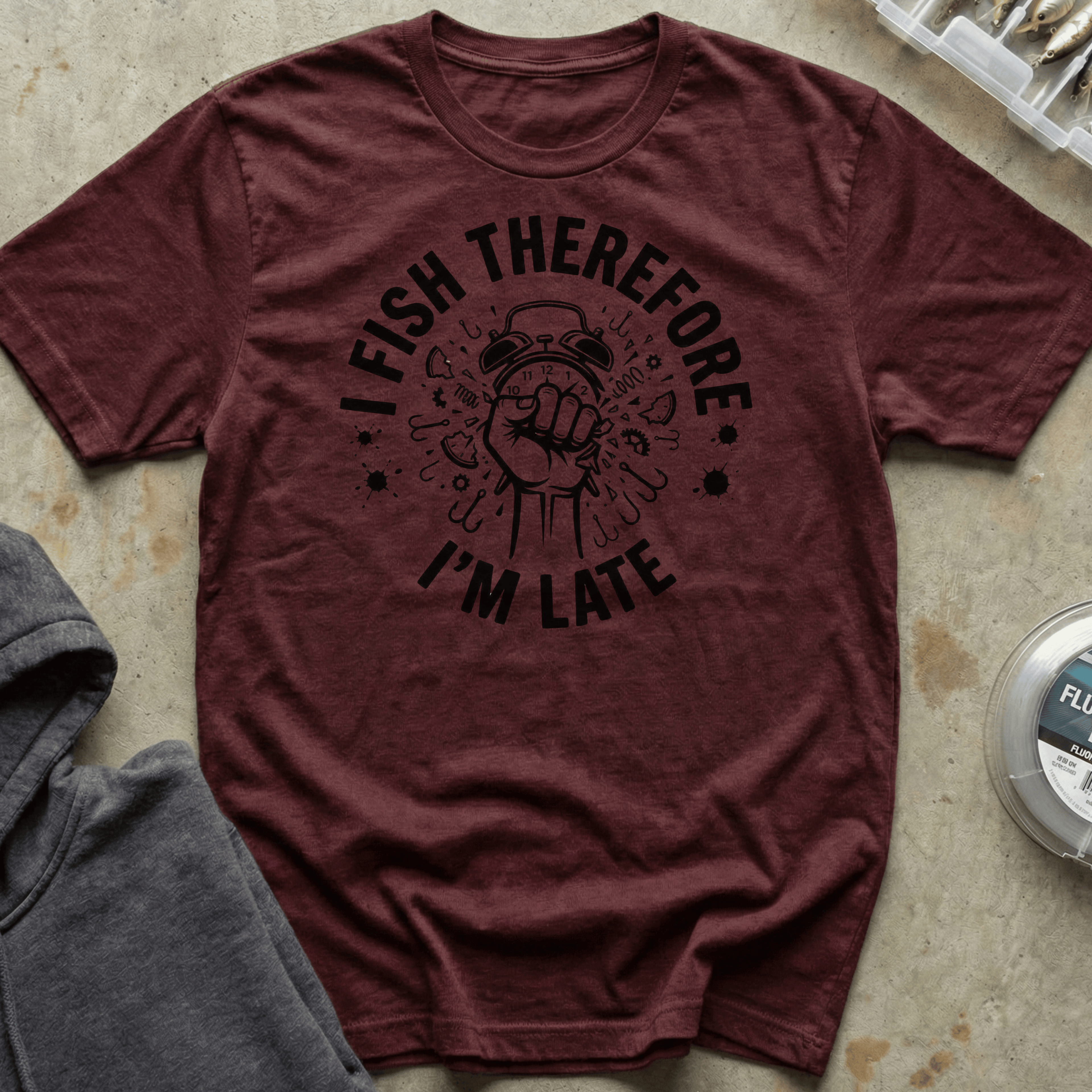I Fish, I'm Late Tee