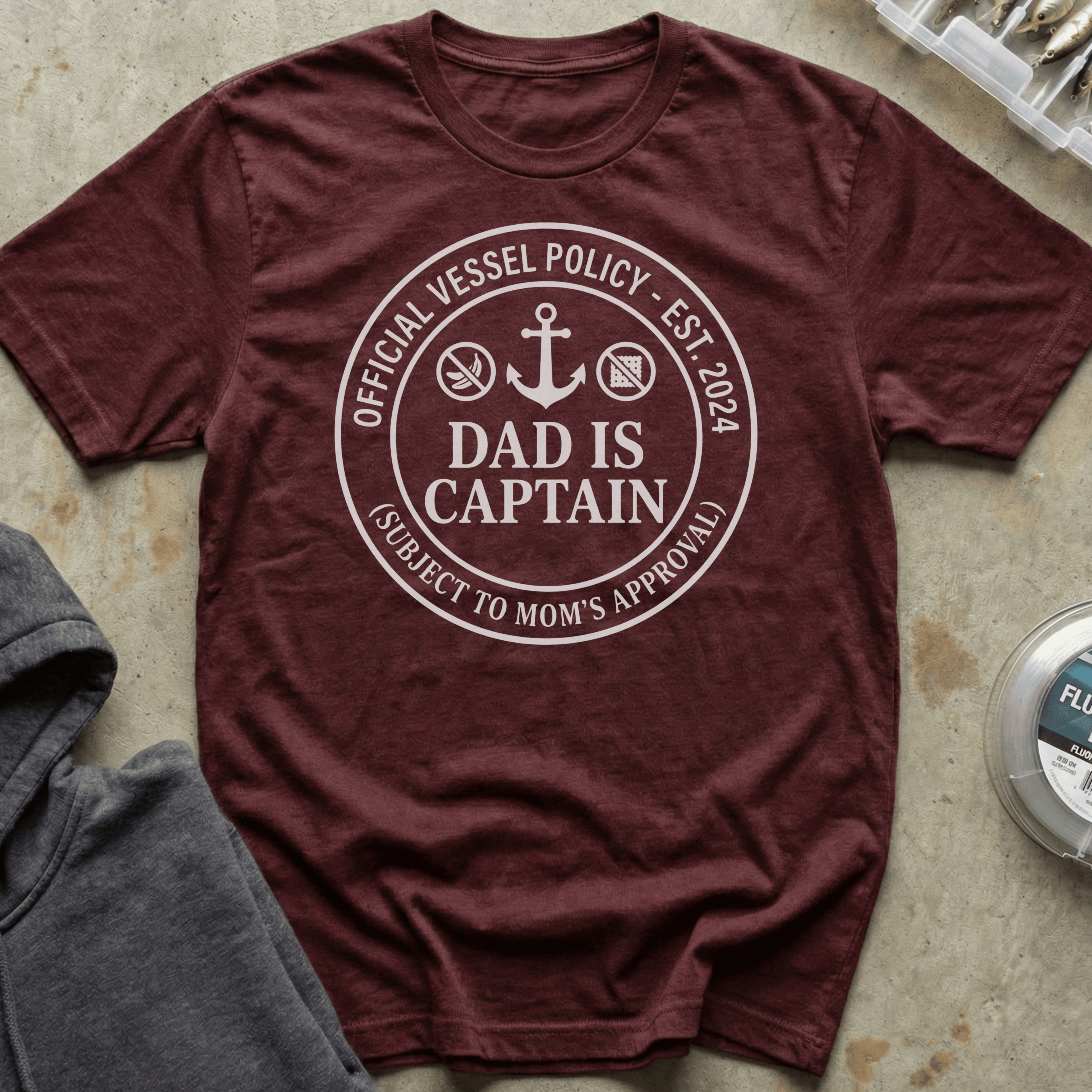 Official Captain Dad Tee