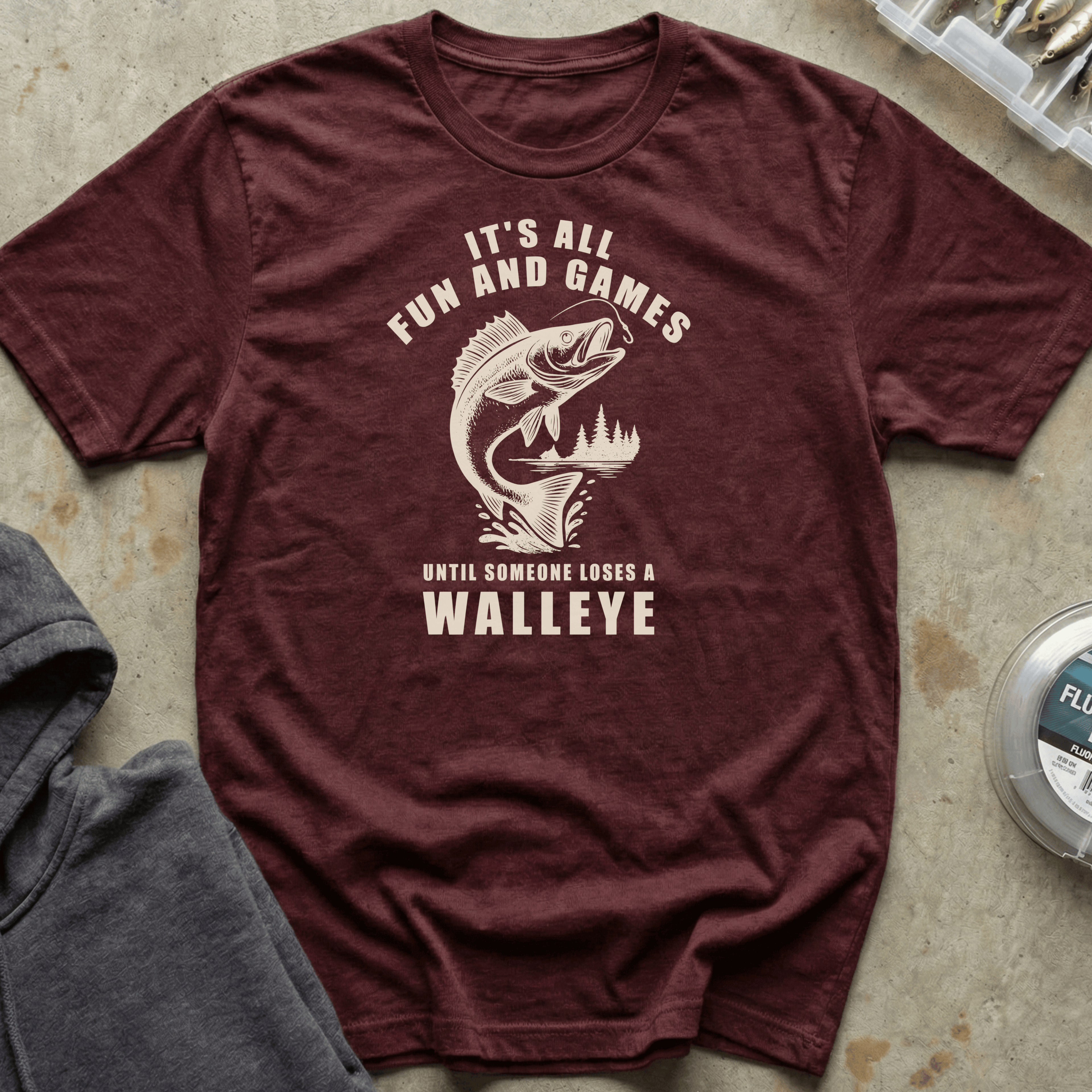 Loses a Walleye Tee