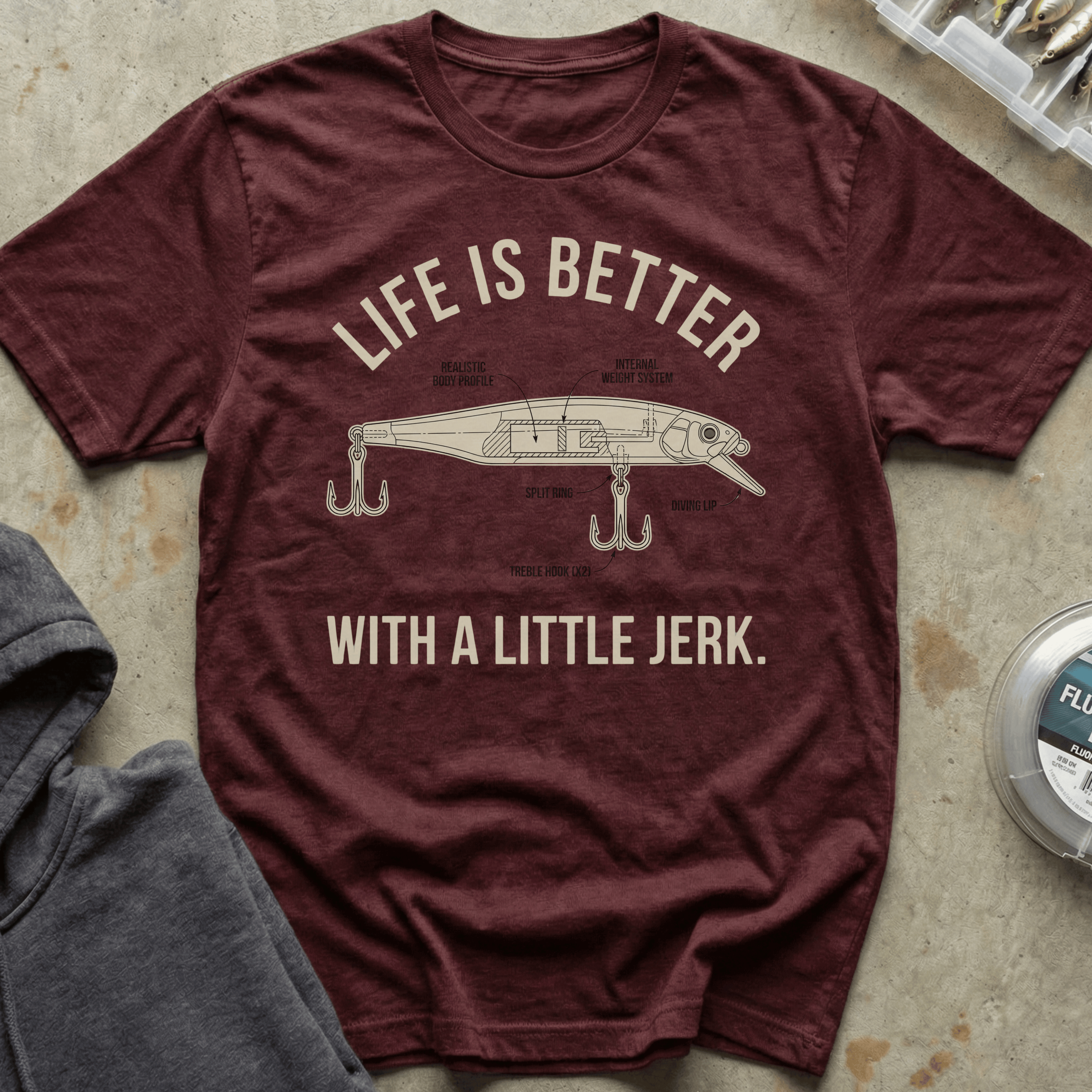Life Is Better With Jerk Tee