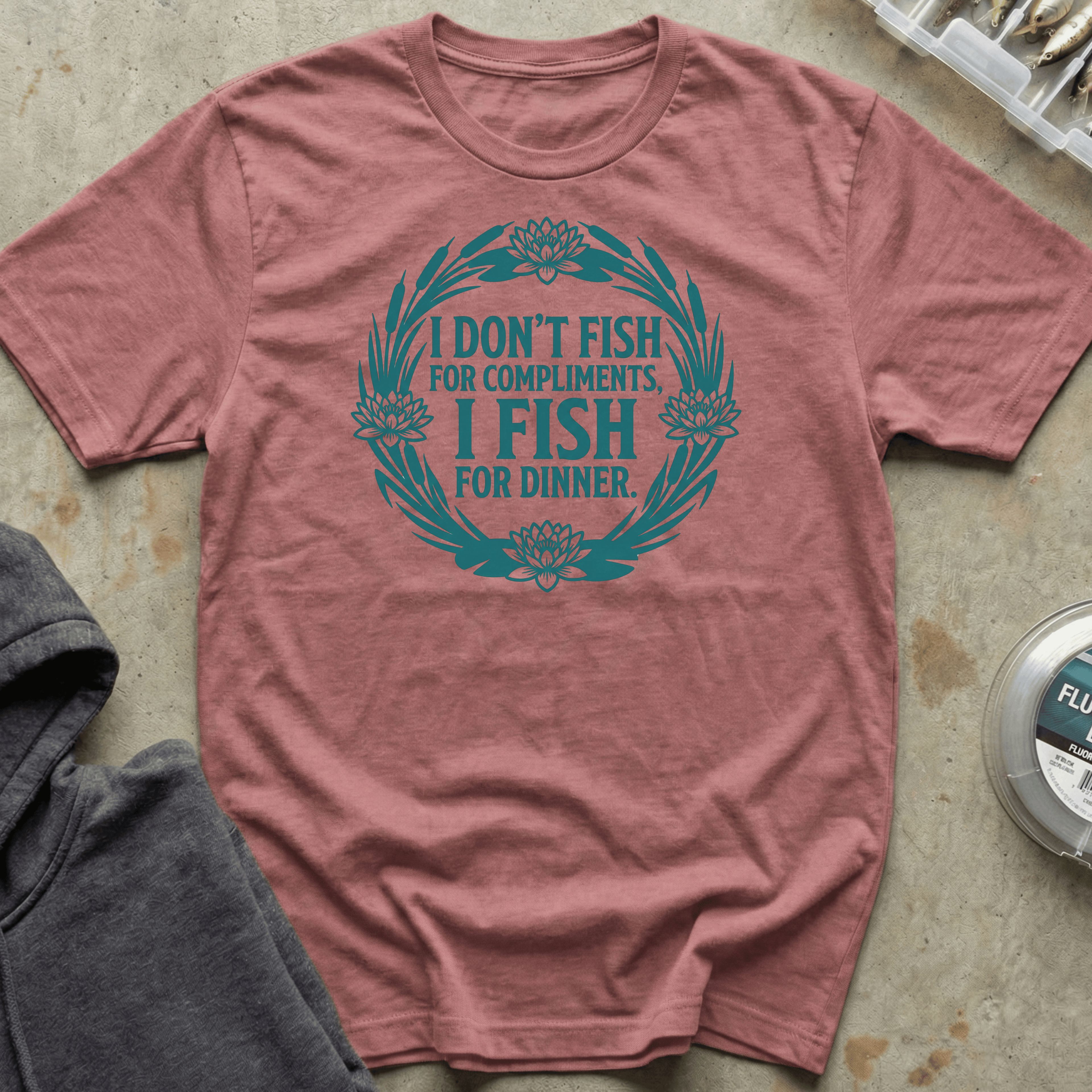 I Fish For Dinner Tee