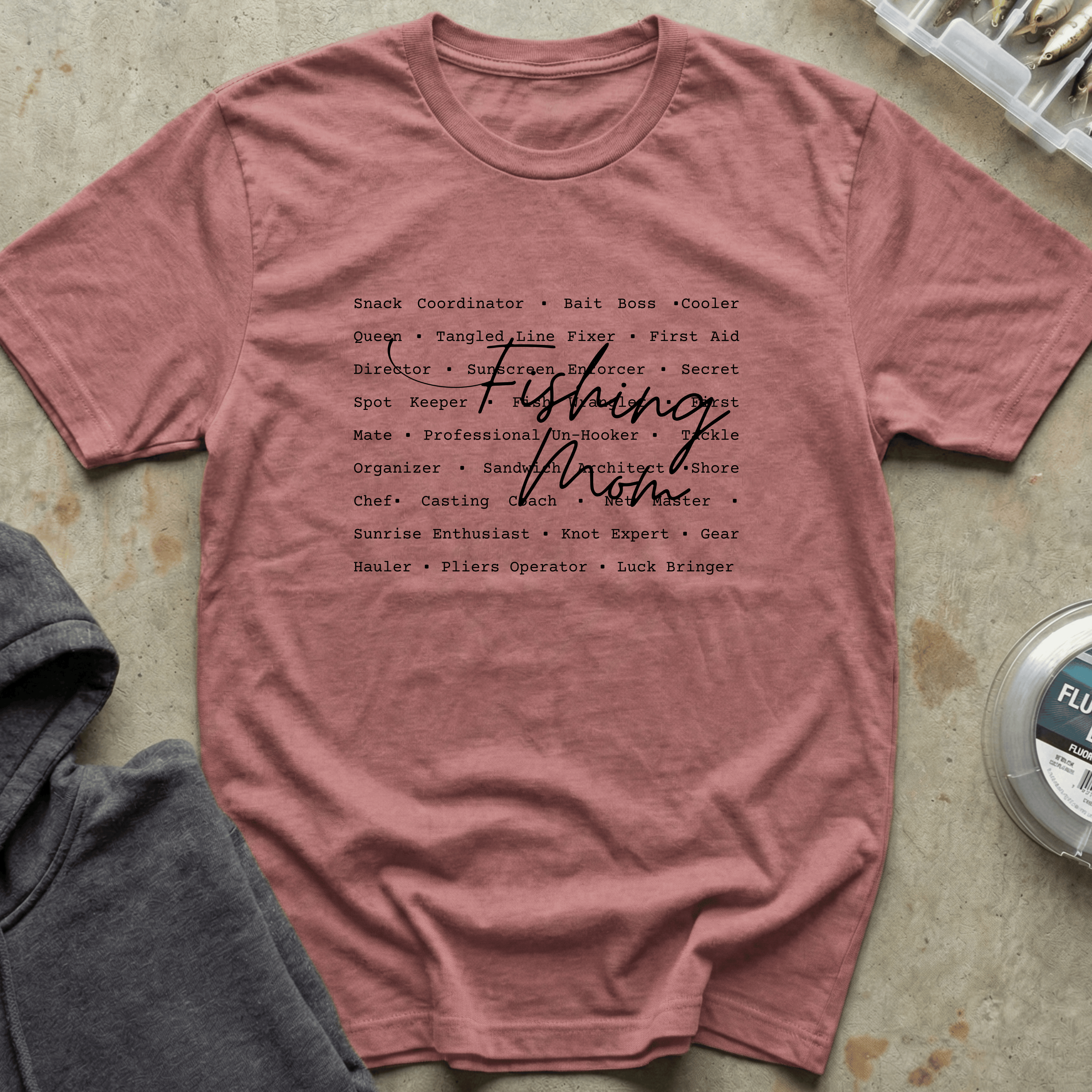 Fishing Mom Tee