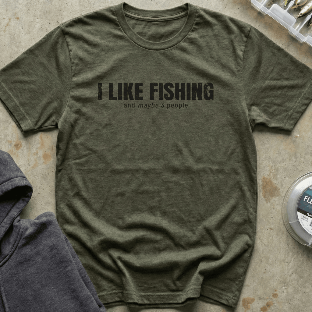 I Like Fishing Tee
