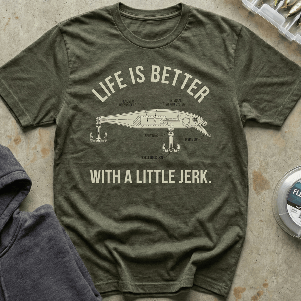 Life Is Better With Jerk Tee