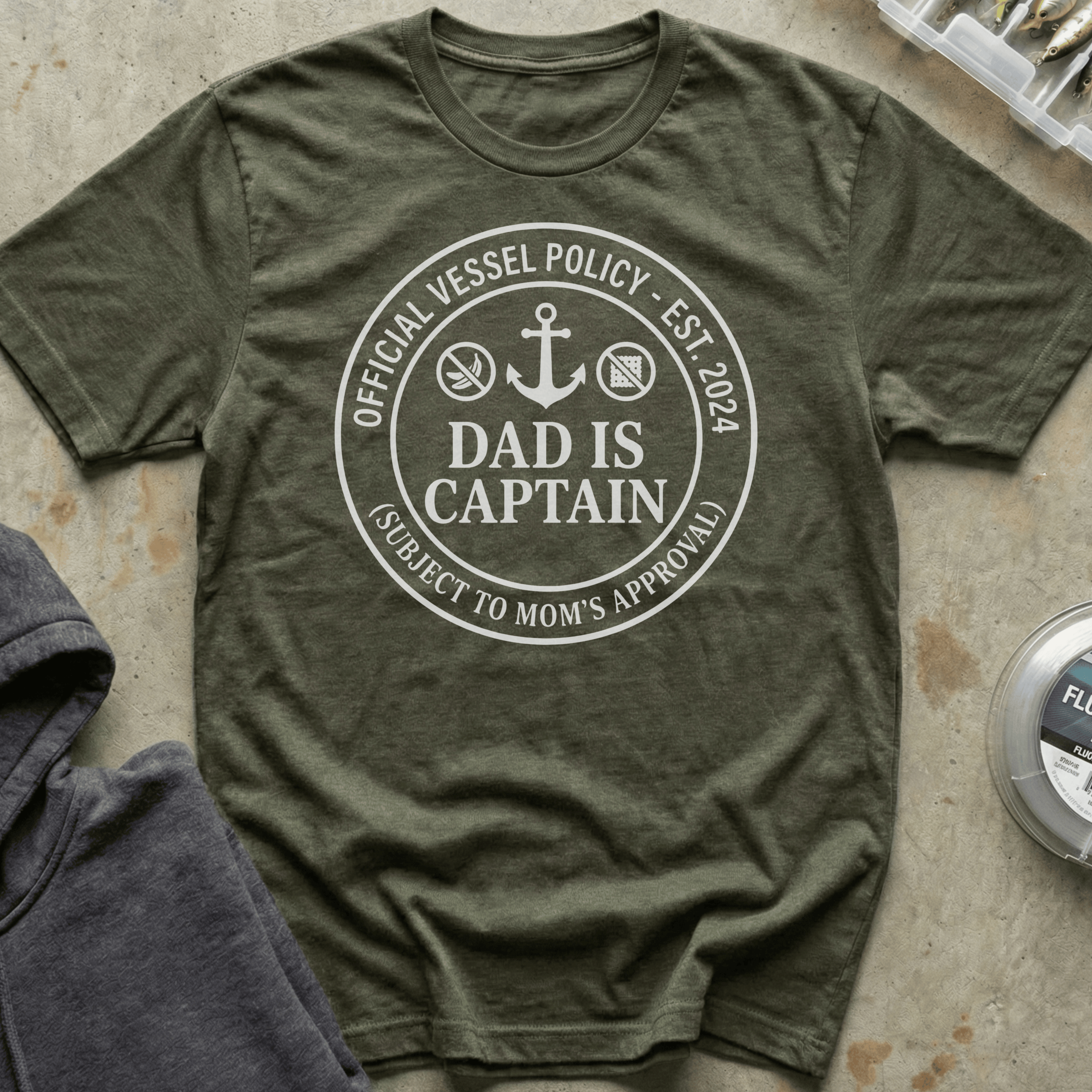 Official Captain Dad Tee