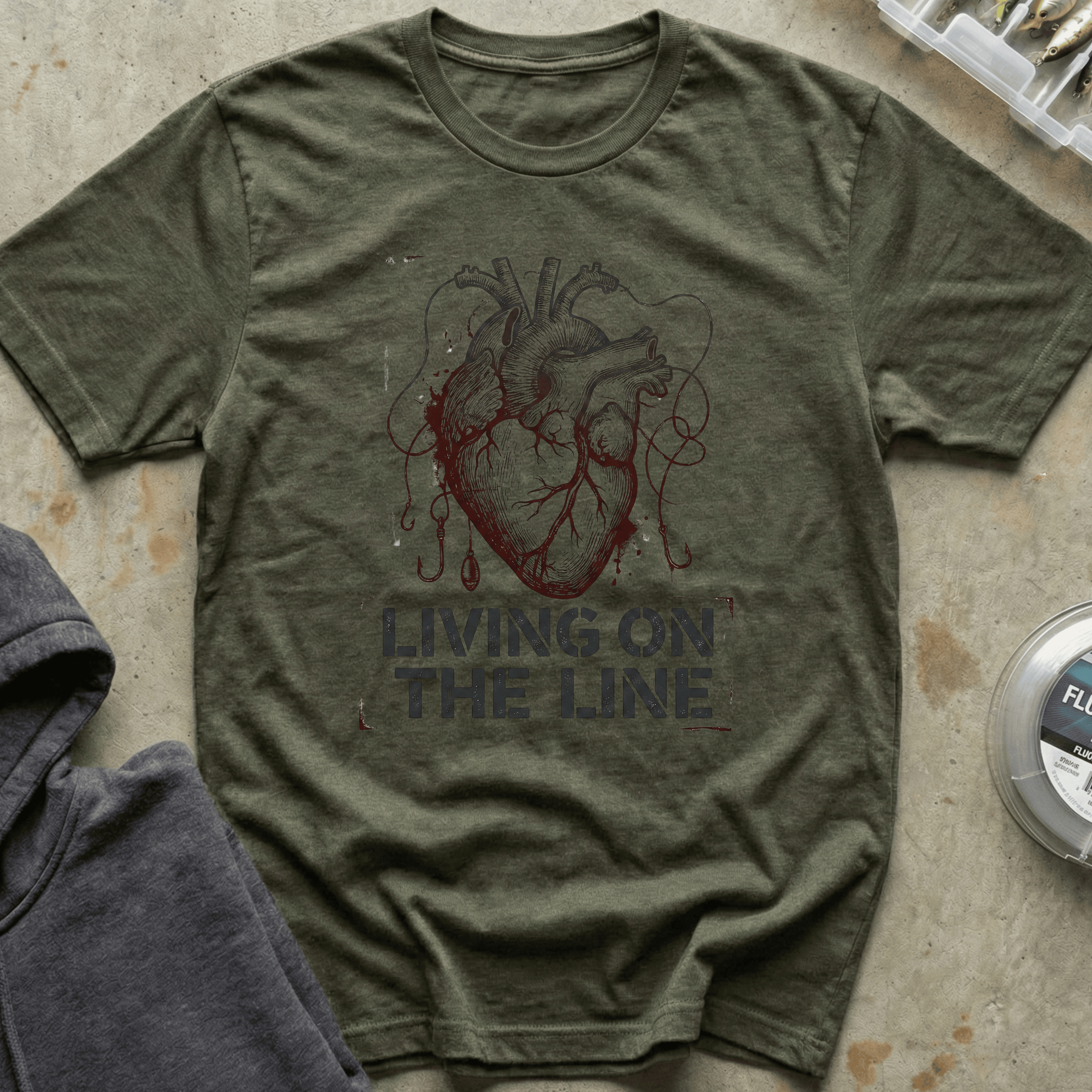 Living on the Line Tee