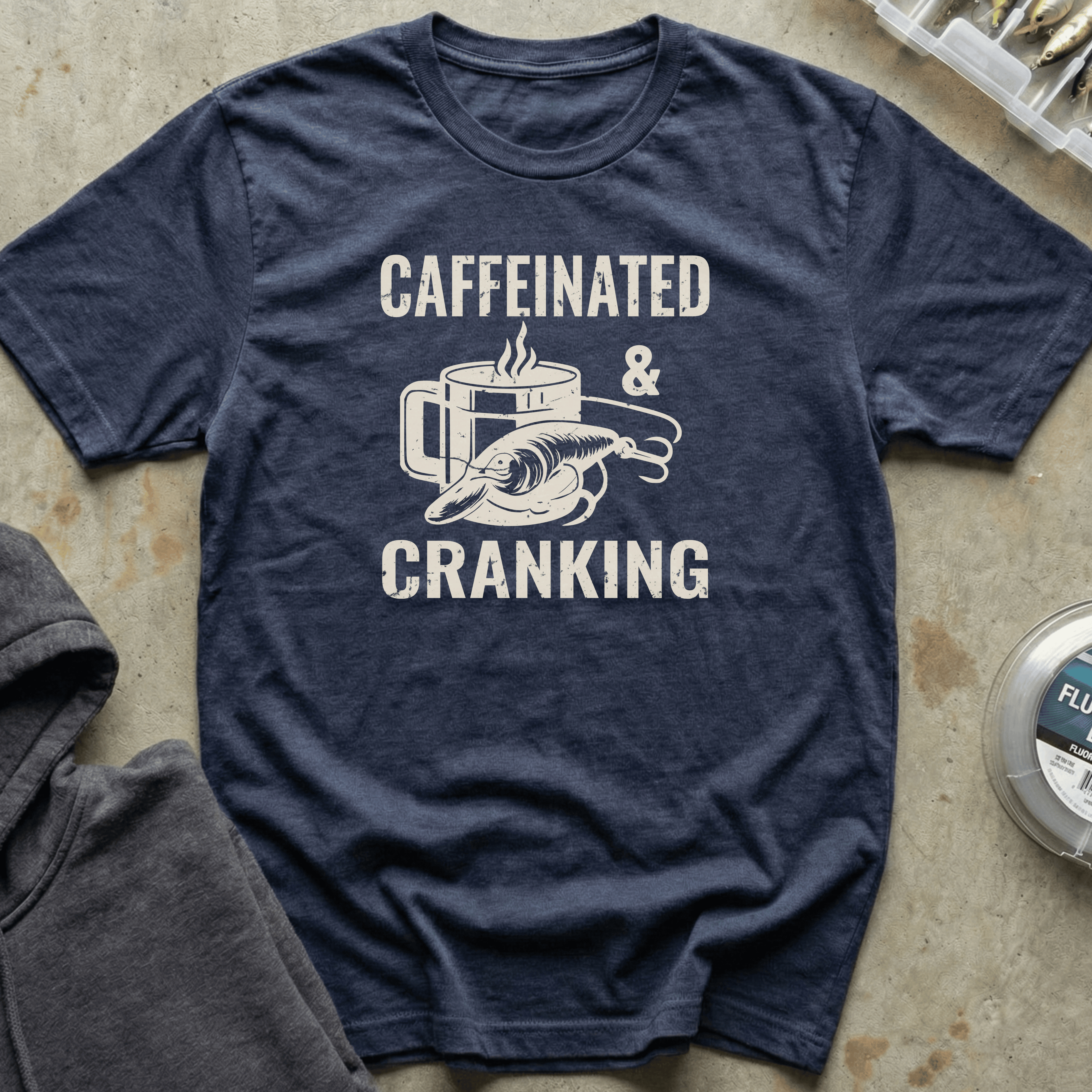 Caffeinated and Cranking Tee