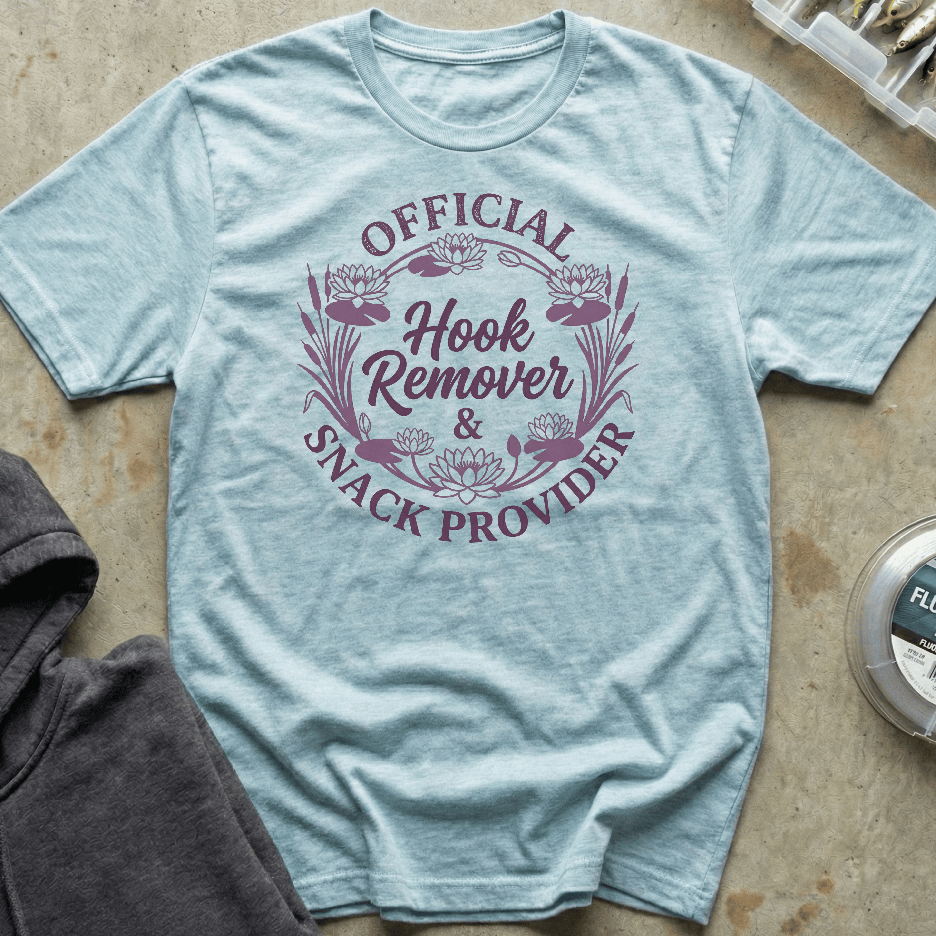 Hook Remover and Snack Provider Tee