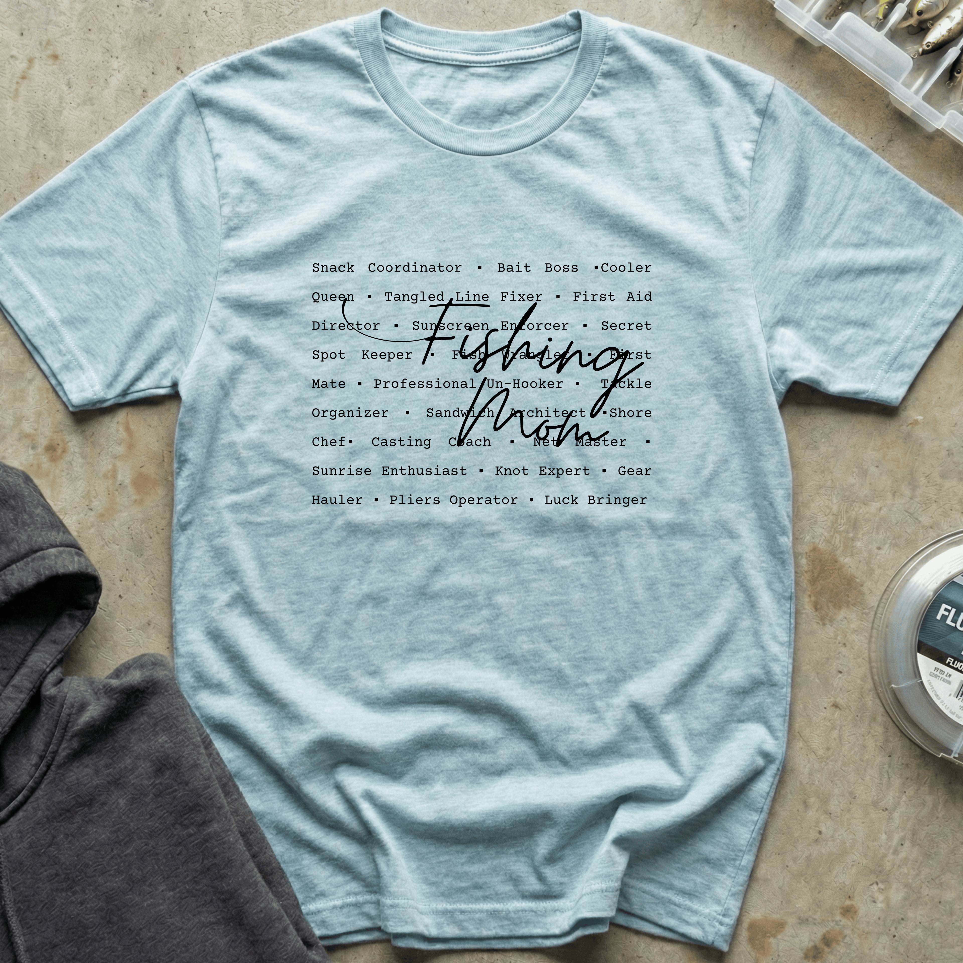 Fishing Mom Tee