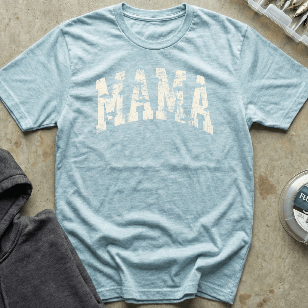 Varsity Fishing Mama Tee
