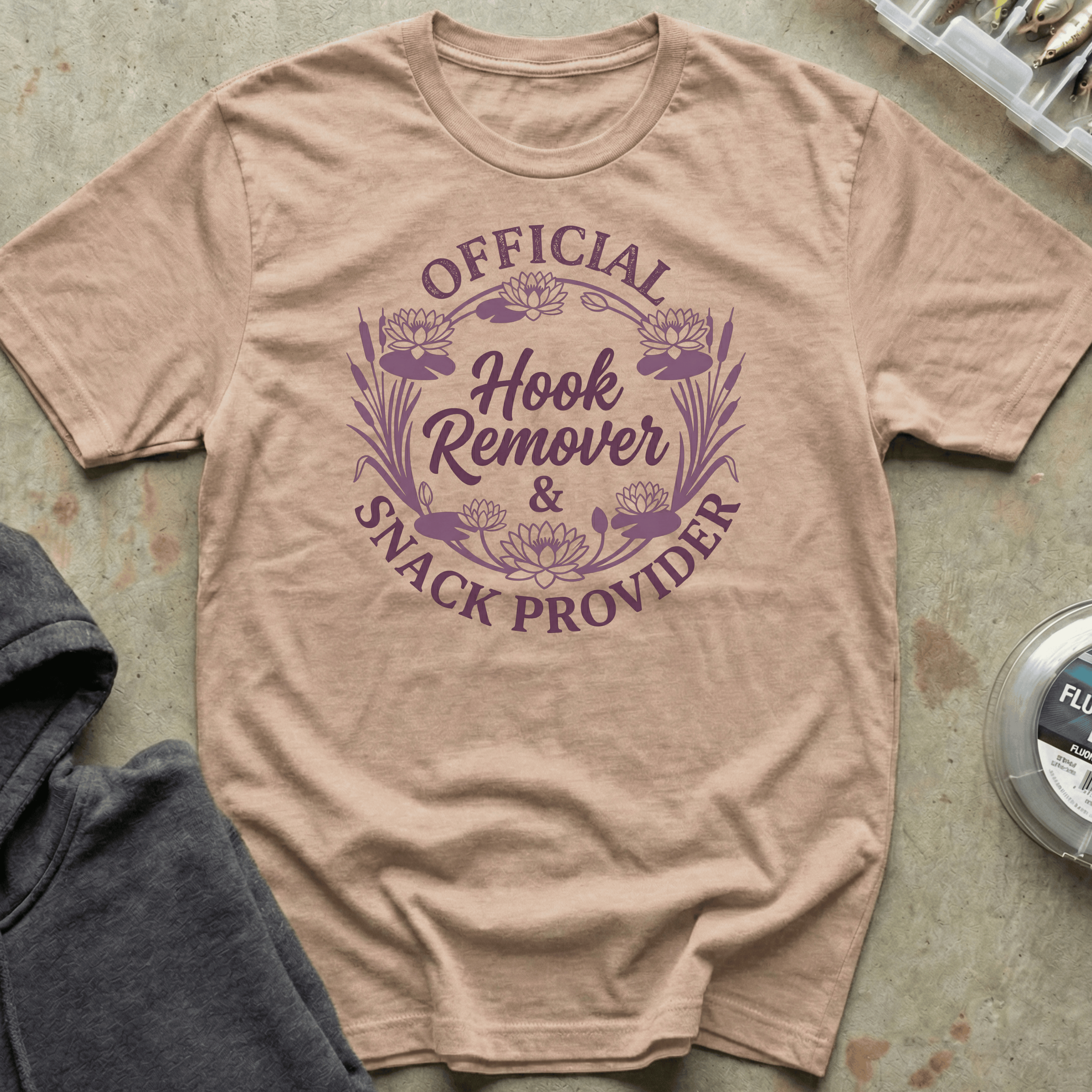 Hook Remover and Snack Provider Tee