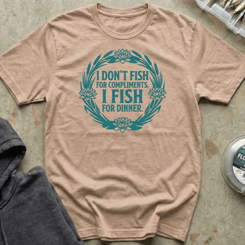 I Fish For Dinner Tee