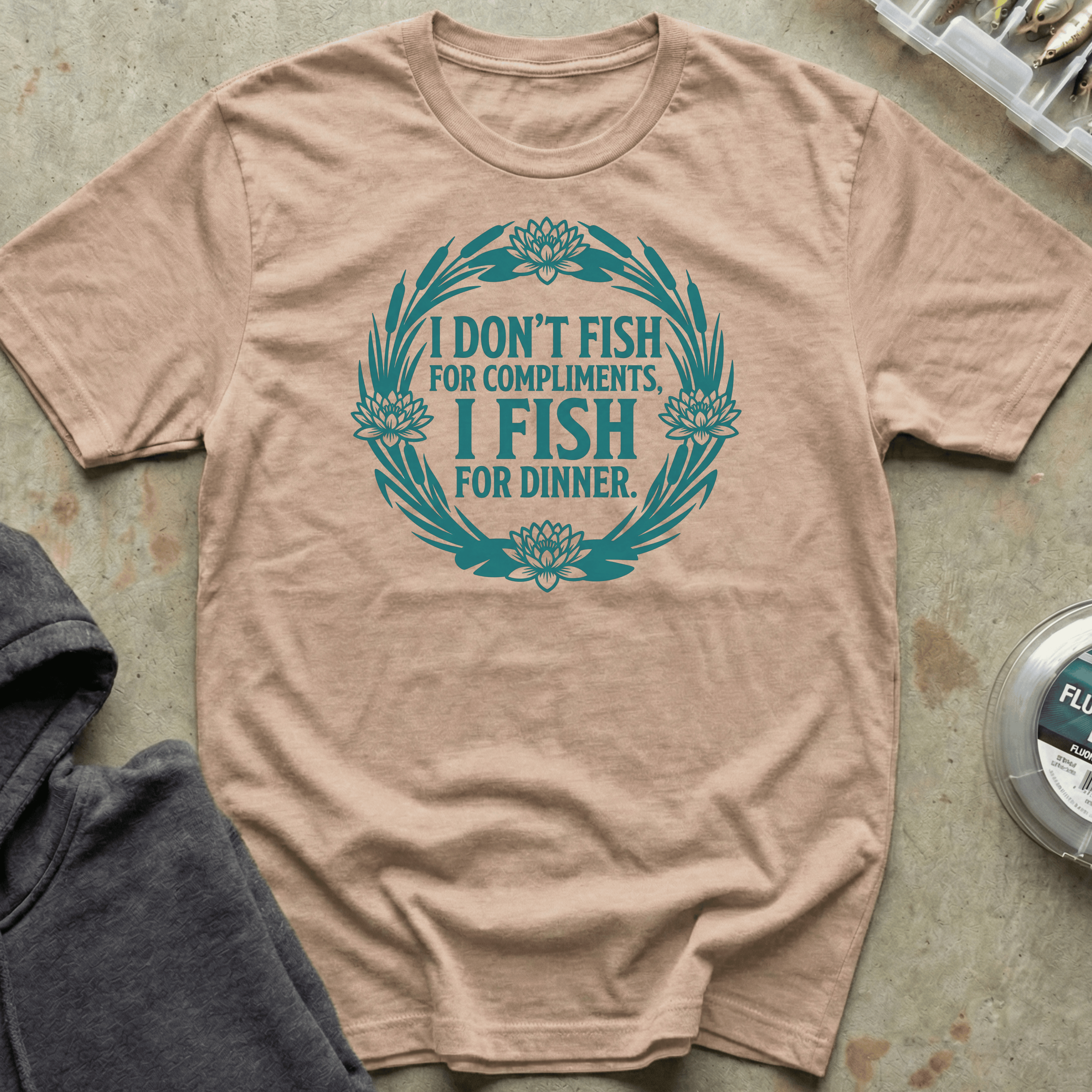 I Fish For Dinner Tee
