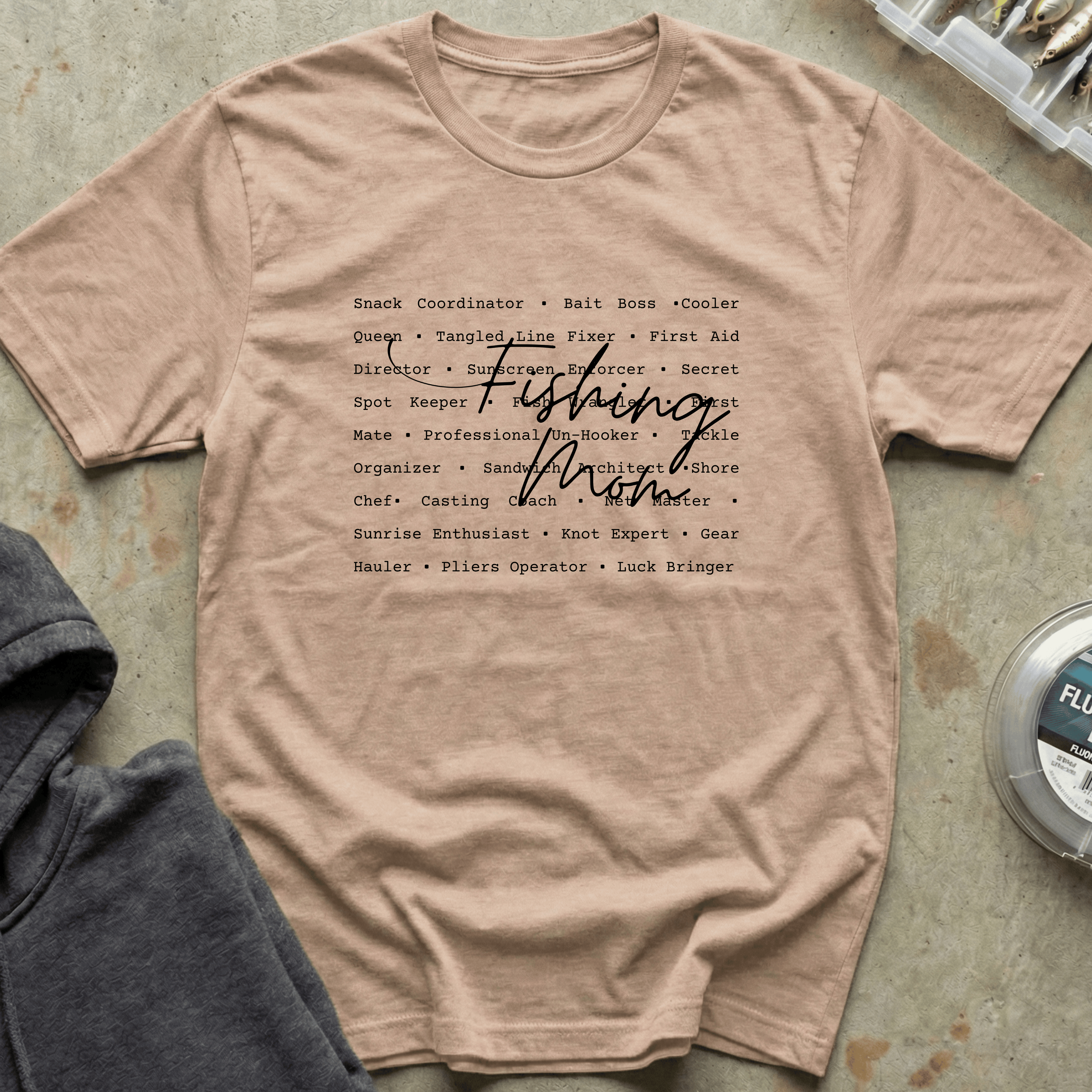 Fishing Mom Tee