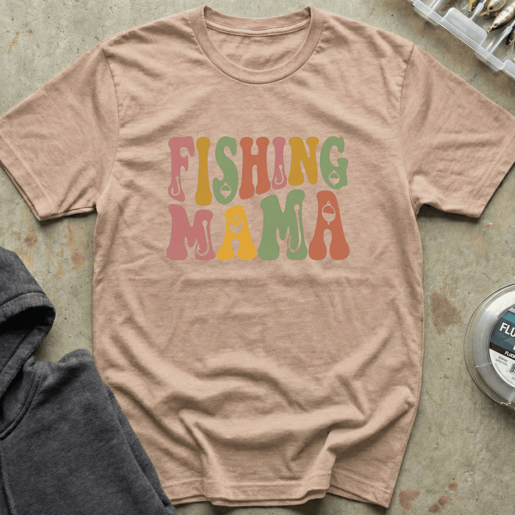 Fishing Mama Retro Tee