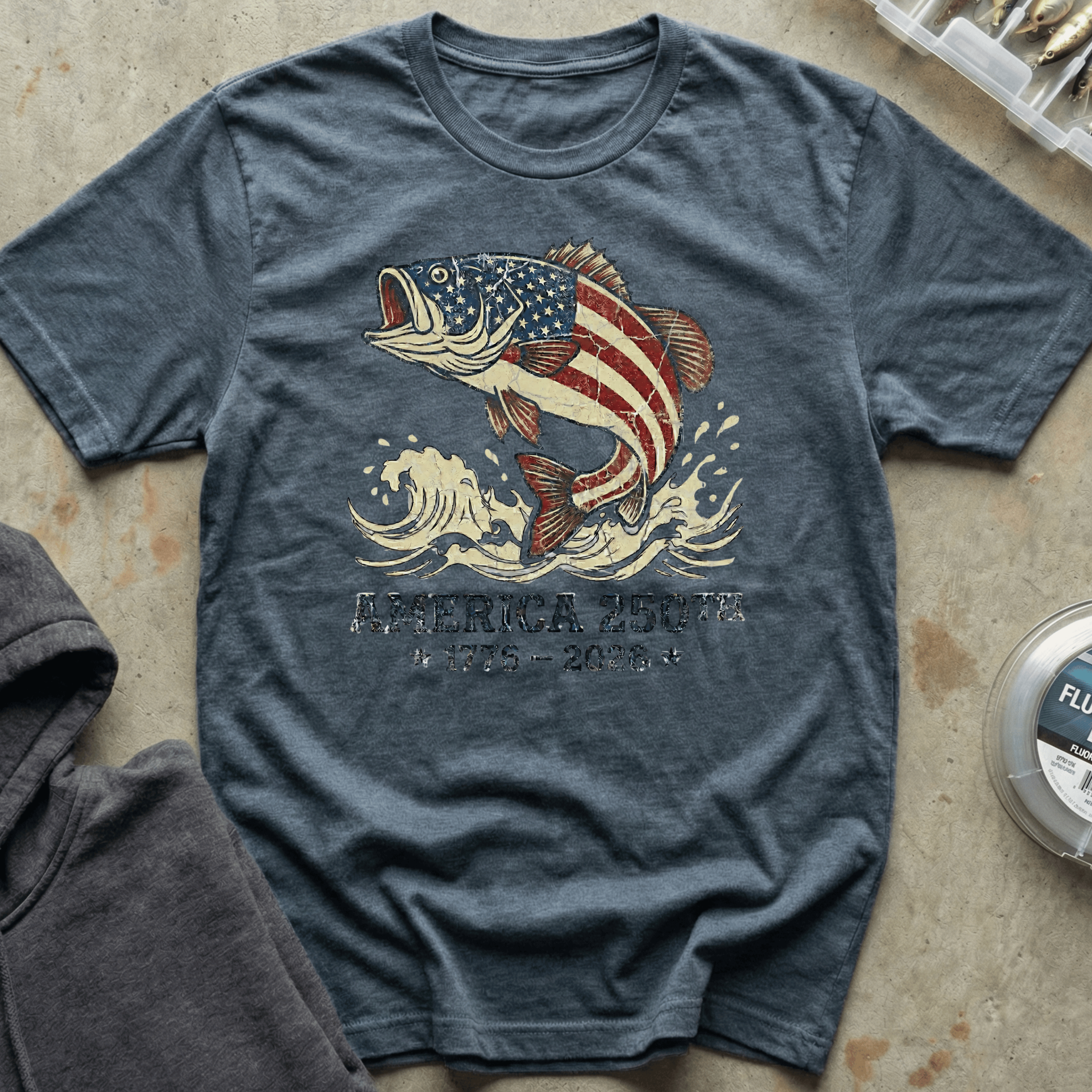 America 250 Bass Tee