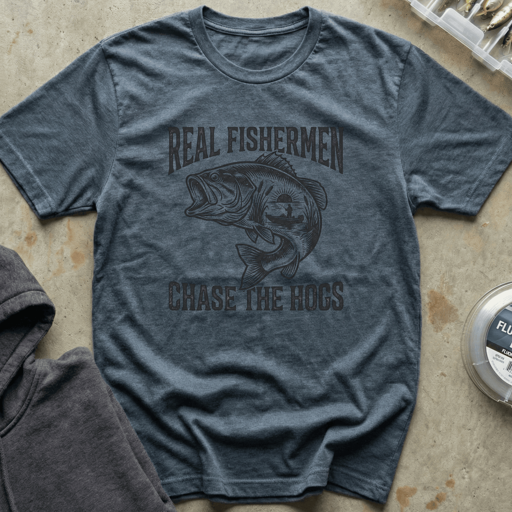 Real Fishermen: Chase Hogs Tee