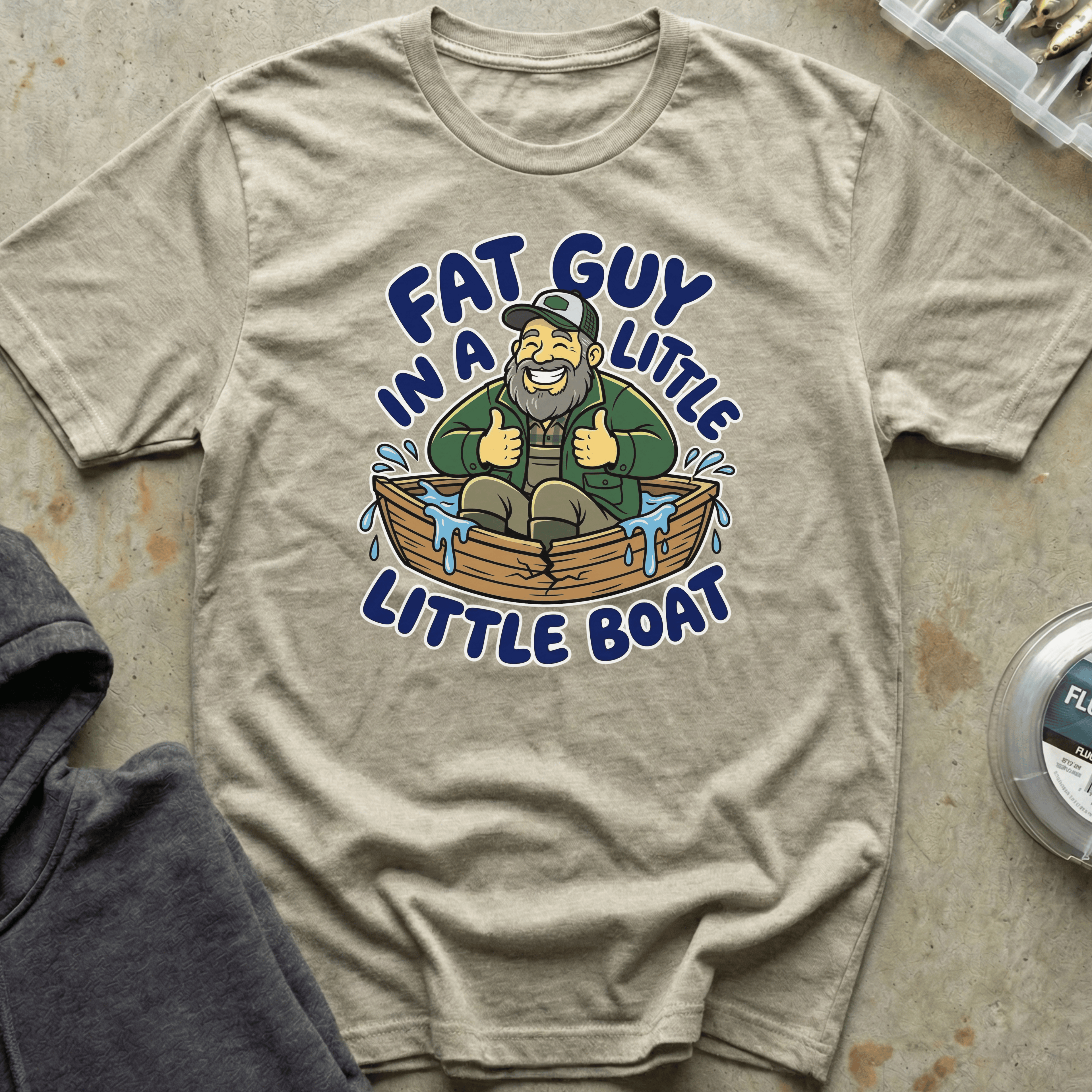 Fat Guy Little Boat Tee