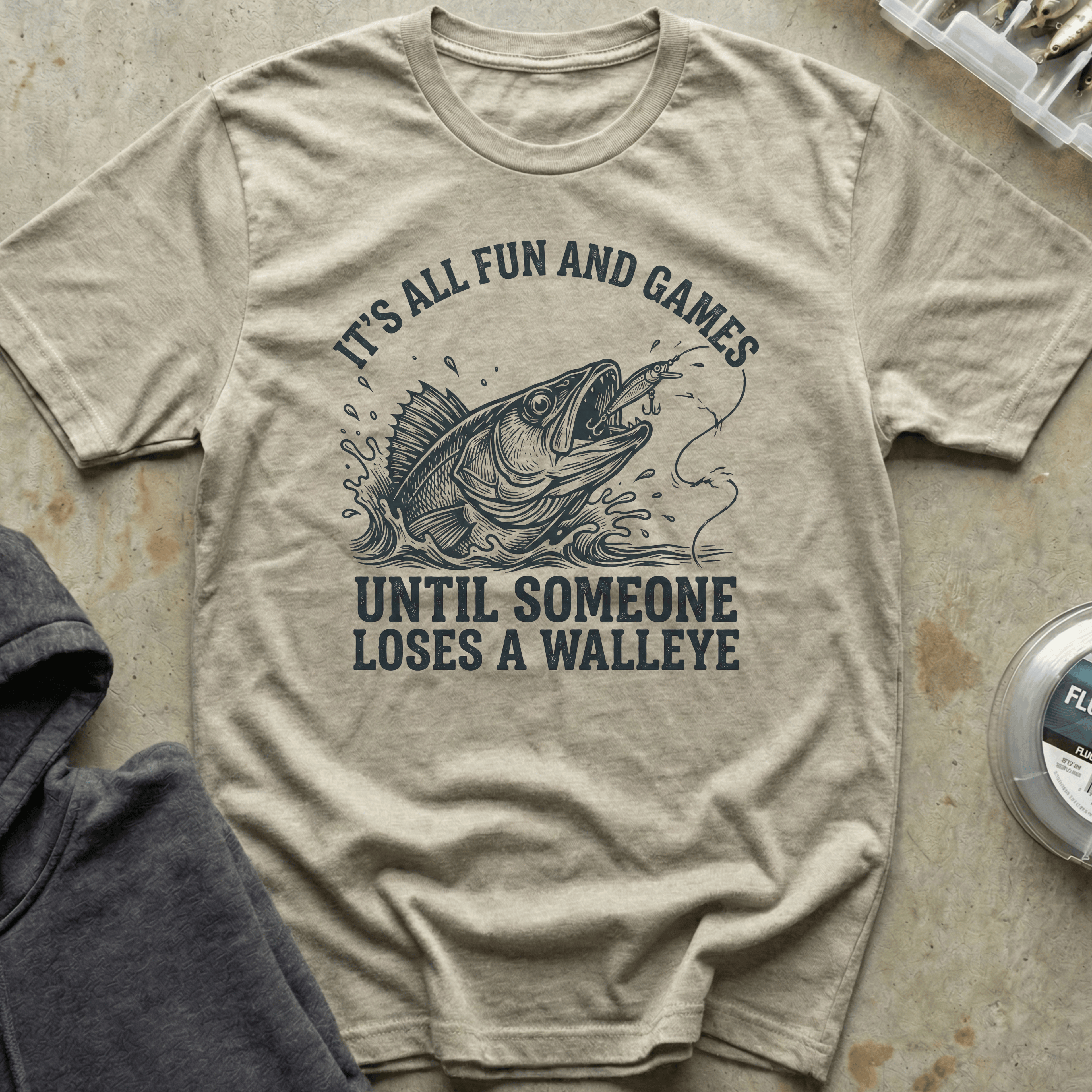 Loses Walleye Tee