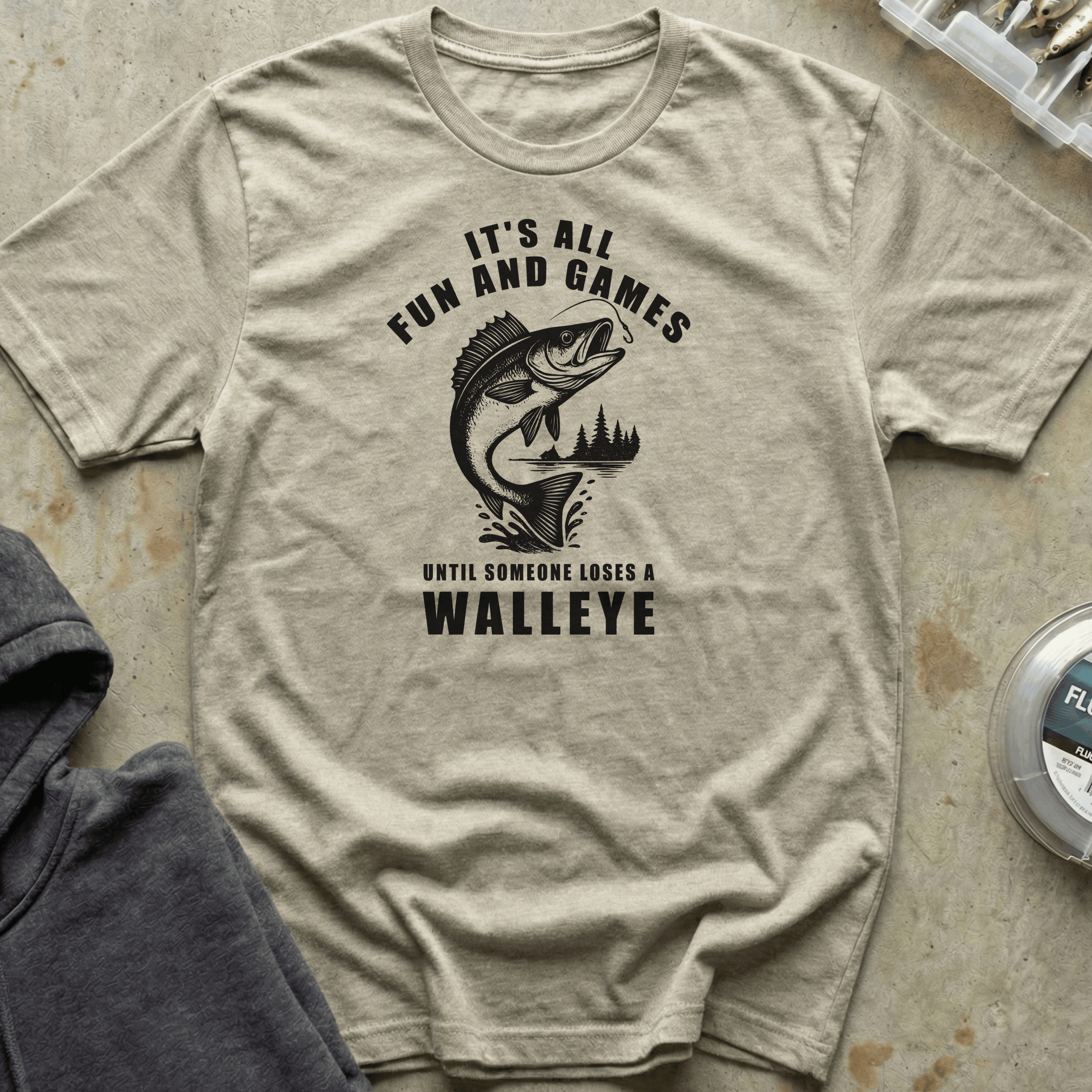 Loses a Walleye Tee