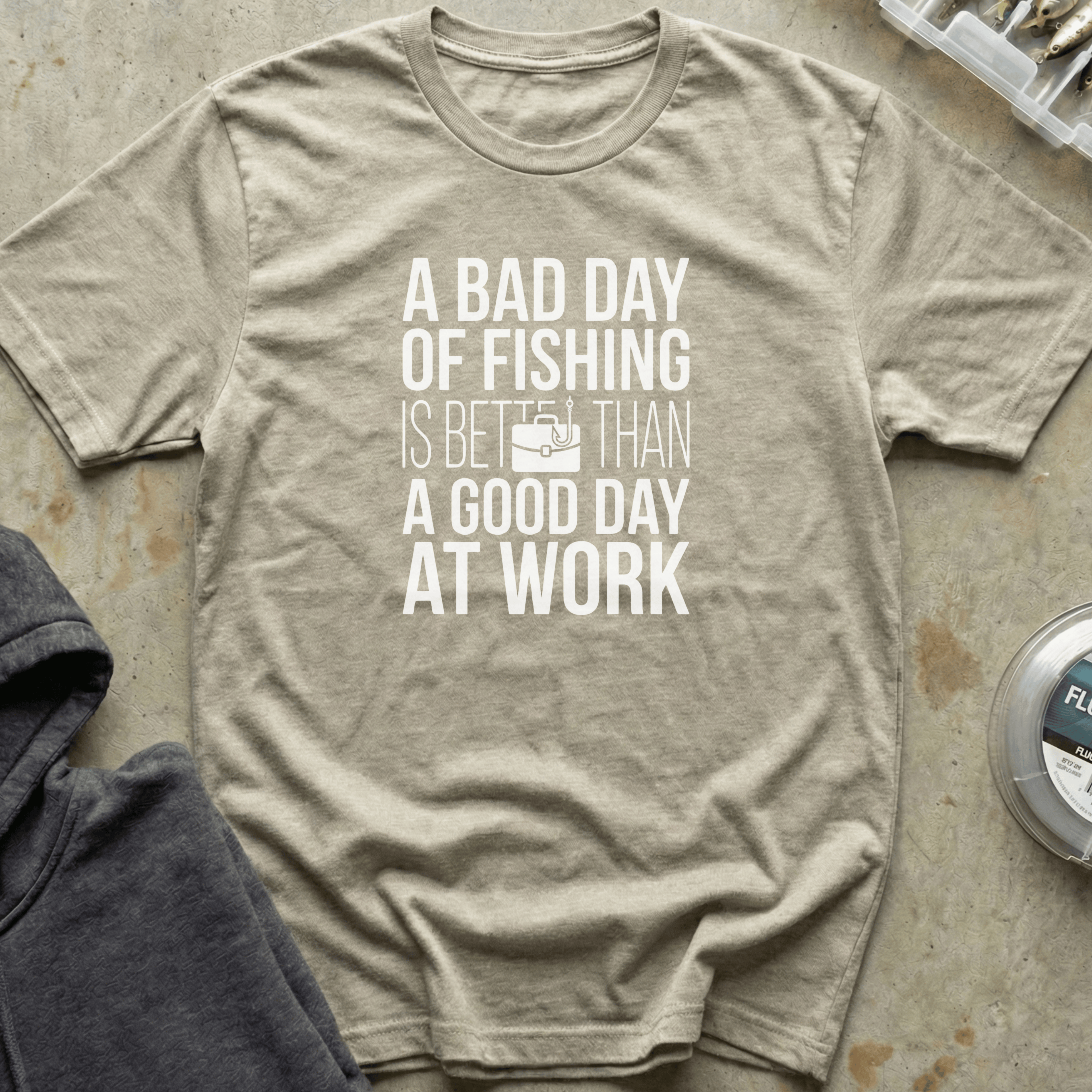 A Bad Day Fishing Tee