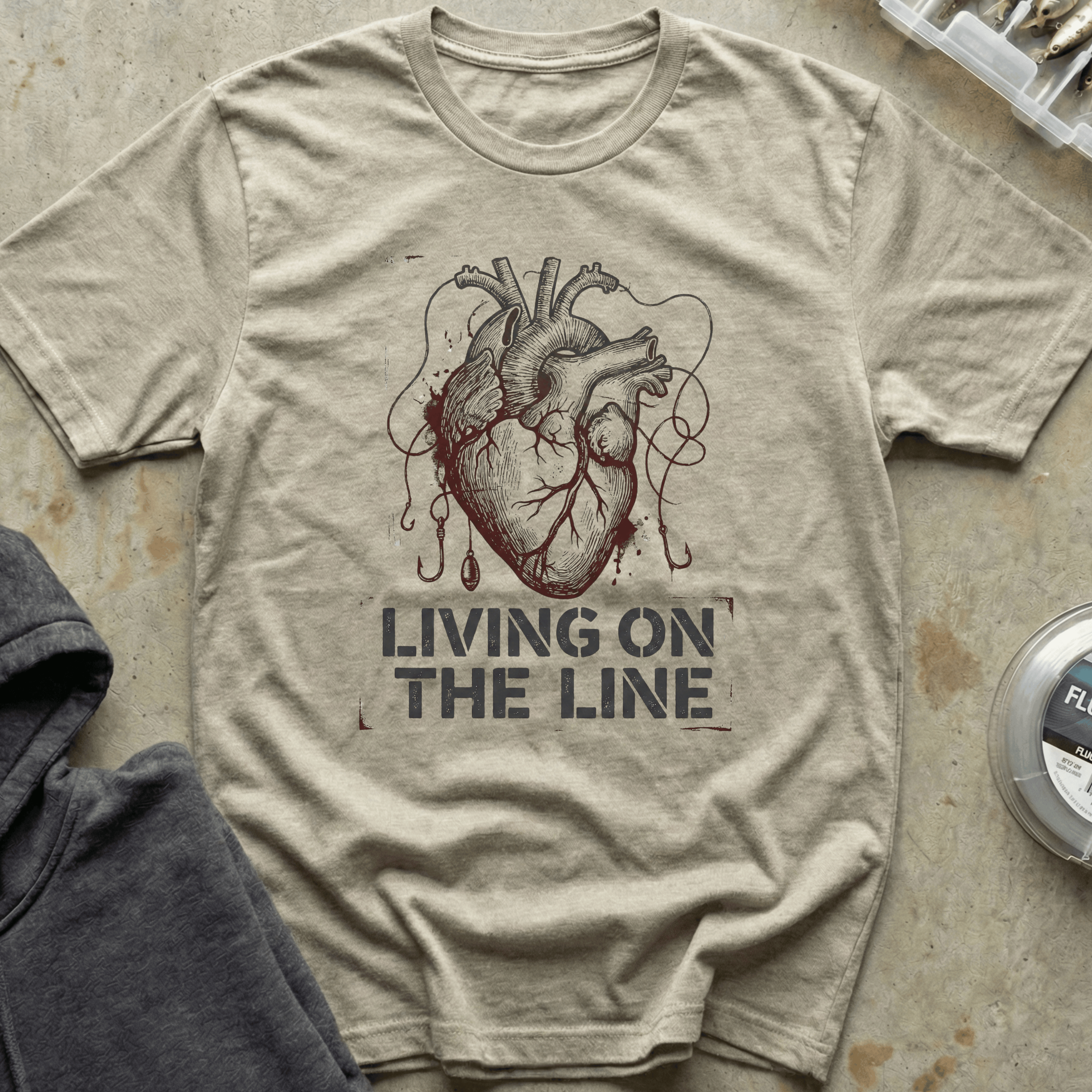 Living on the Line Tee