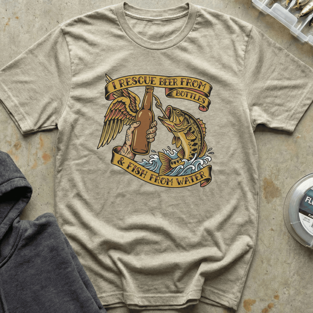Rescue Beer & Fish III Tee