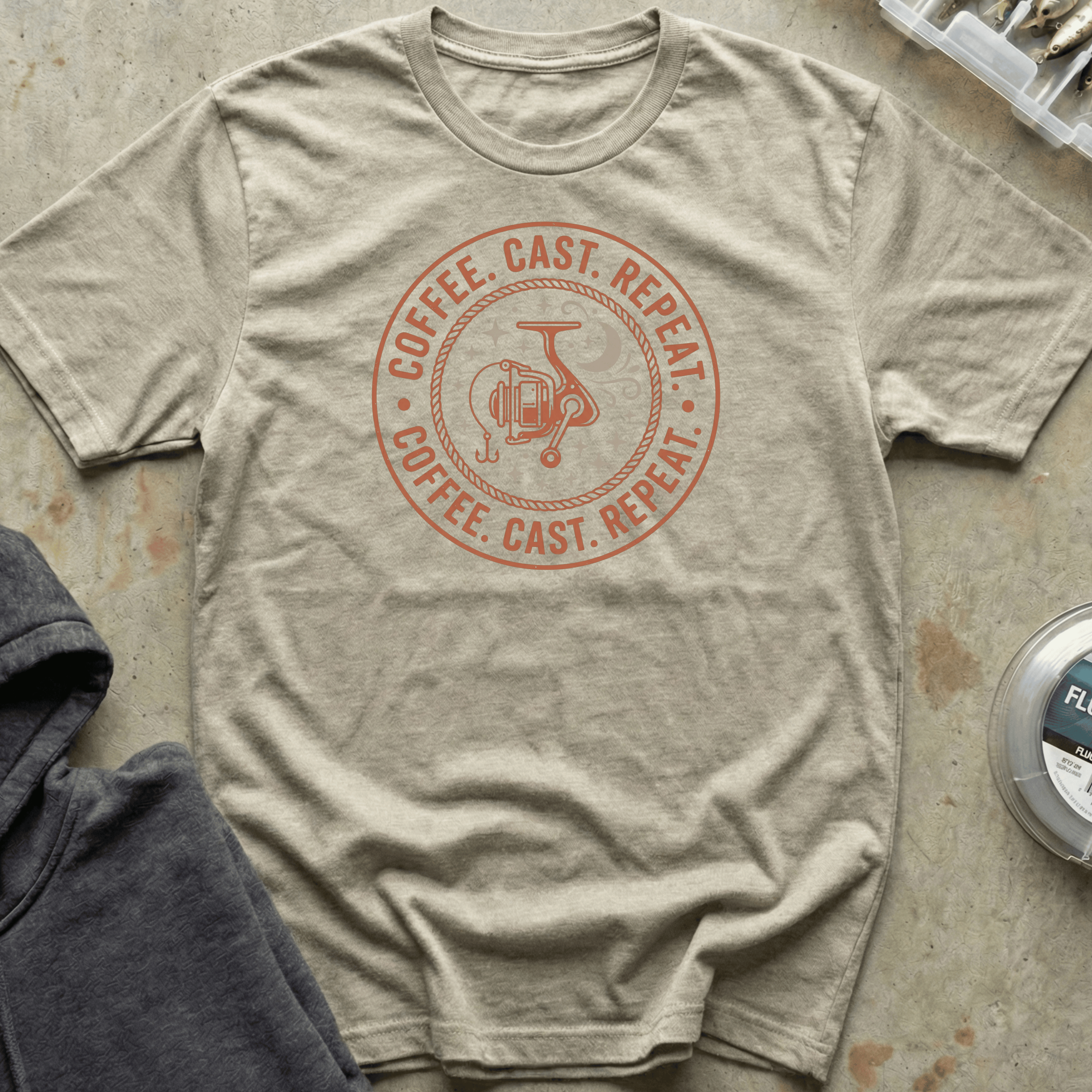 Coffee Cast Repeat Tee