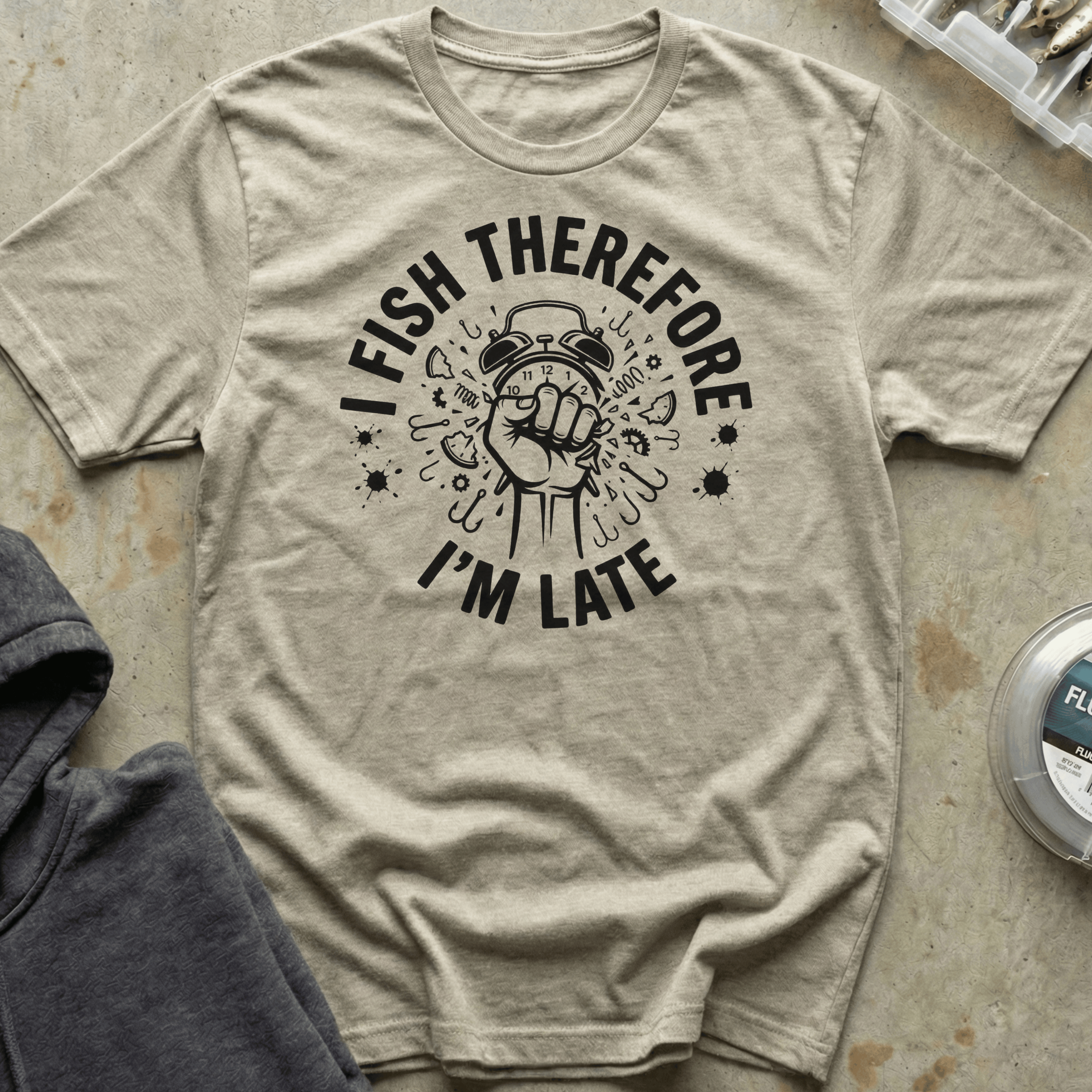 I Fish, I'm Late Tee