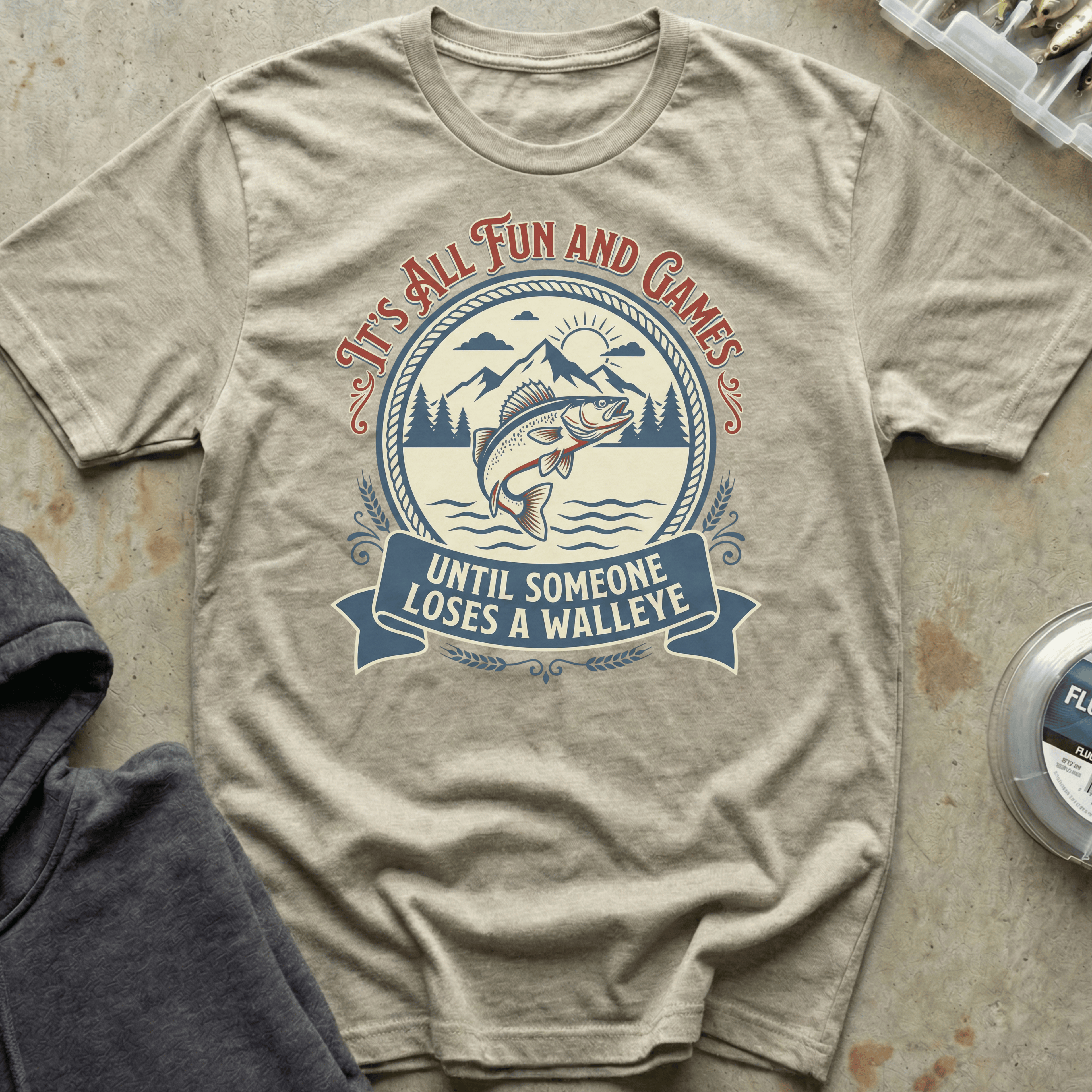 Lose A Walleye Tee